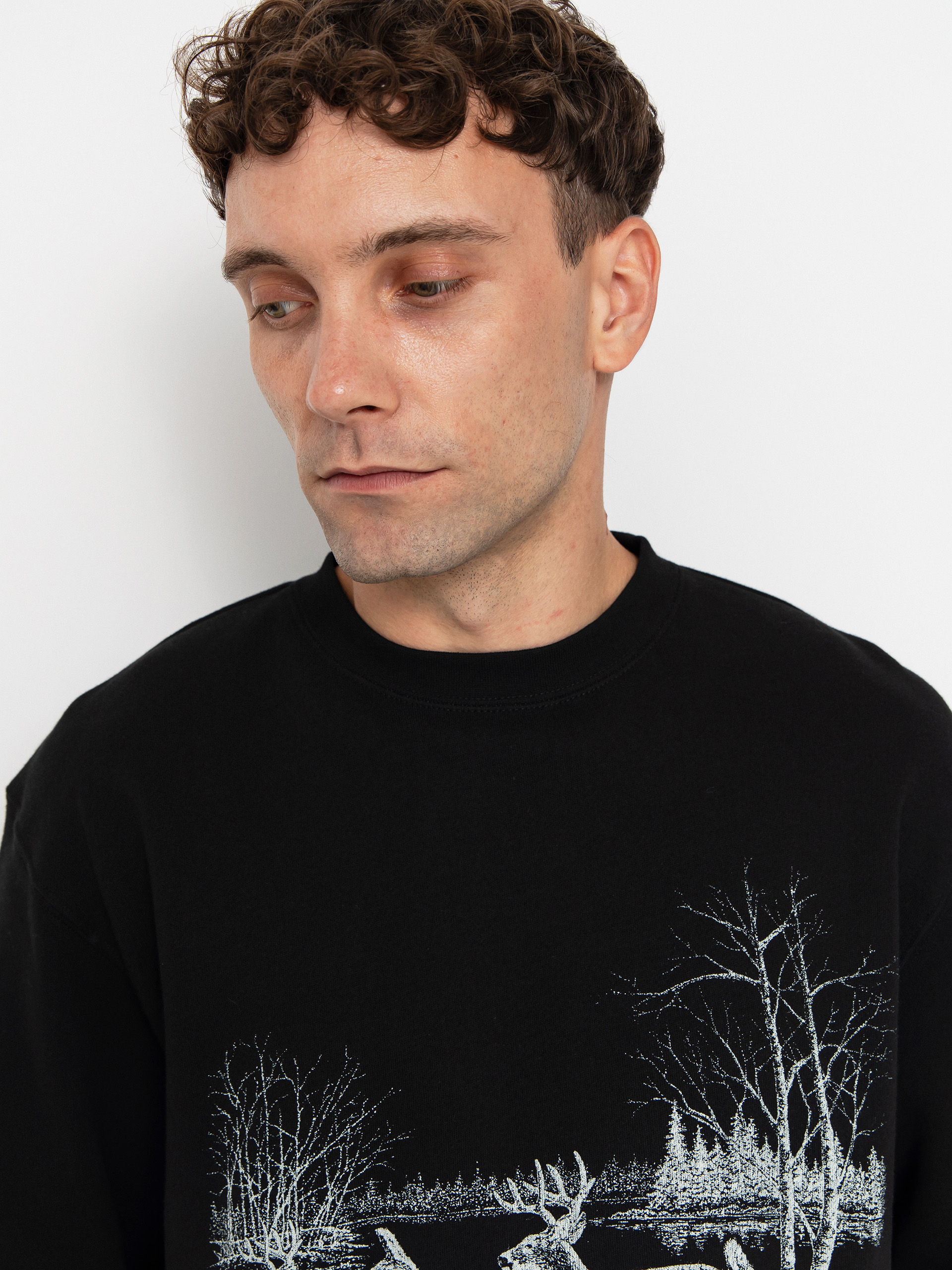 Bluza Brixton Gallop Crew (black)