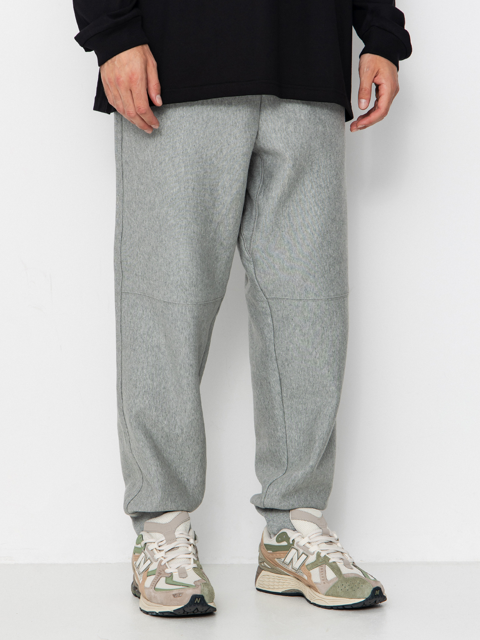 Spodnie Carhartt WIP American Script Jogging (grey heather)