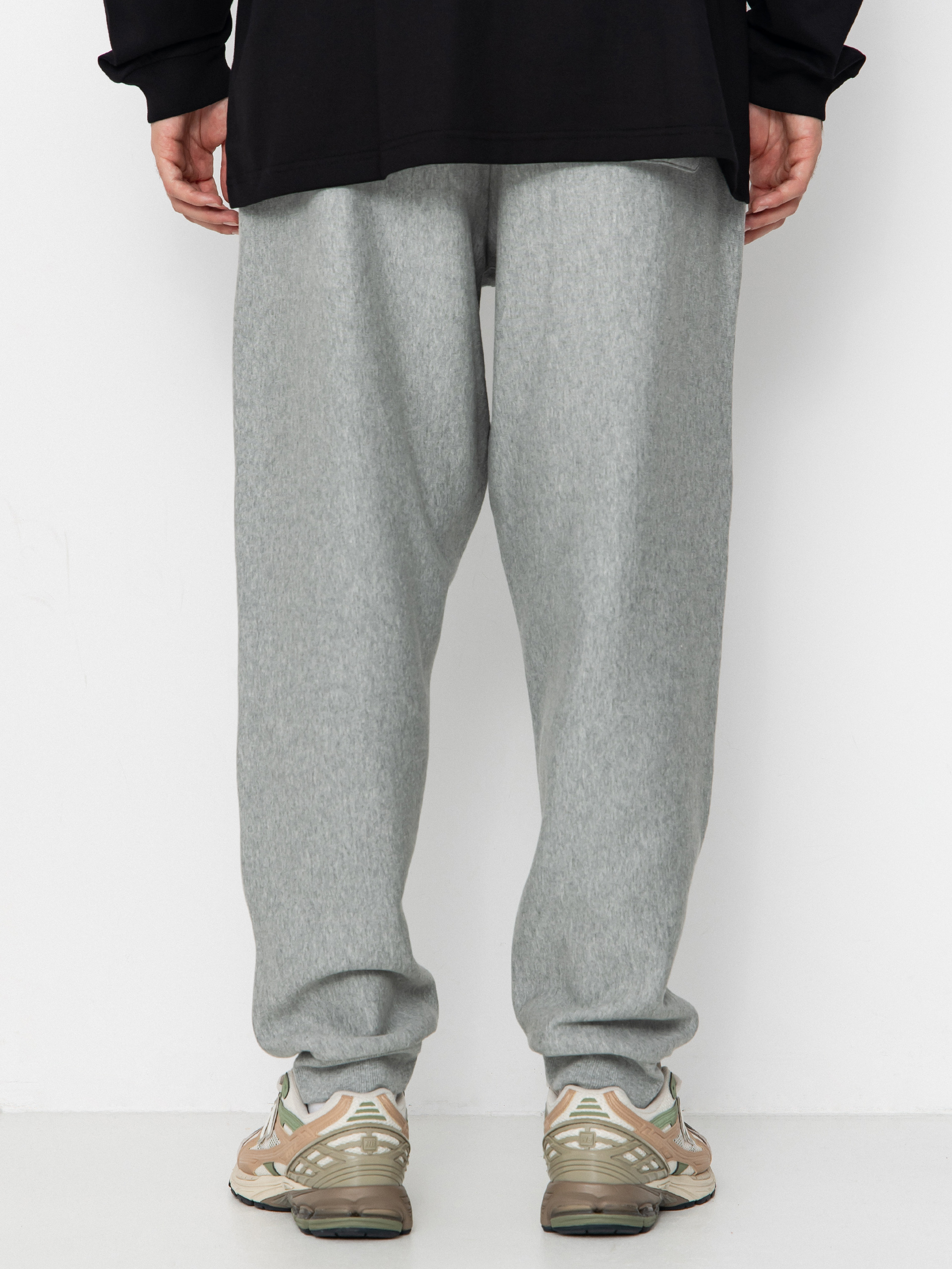 Spodnie Carhartt WIP American Script Jogging (grey heather)