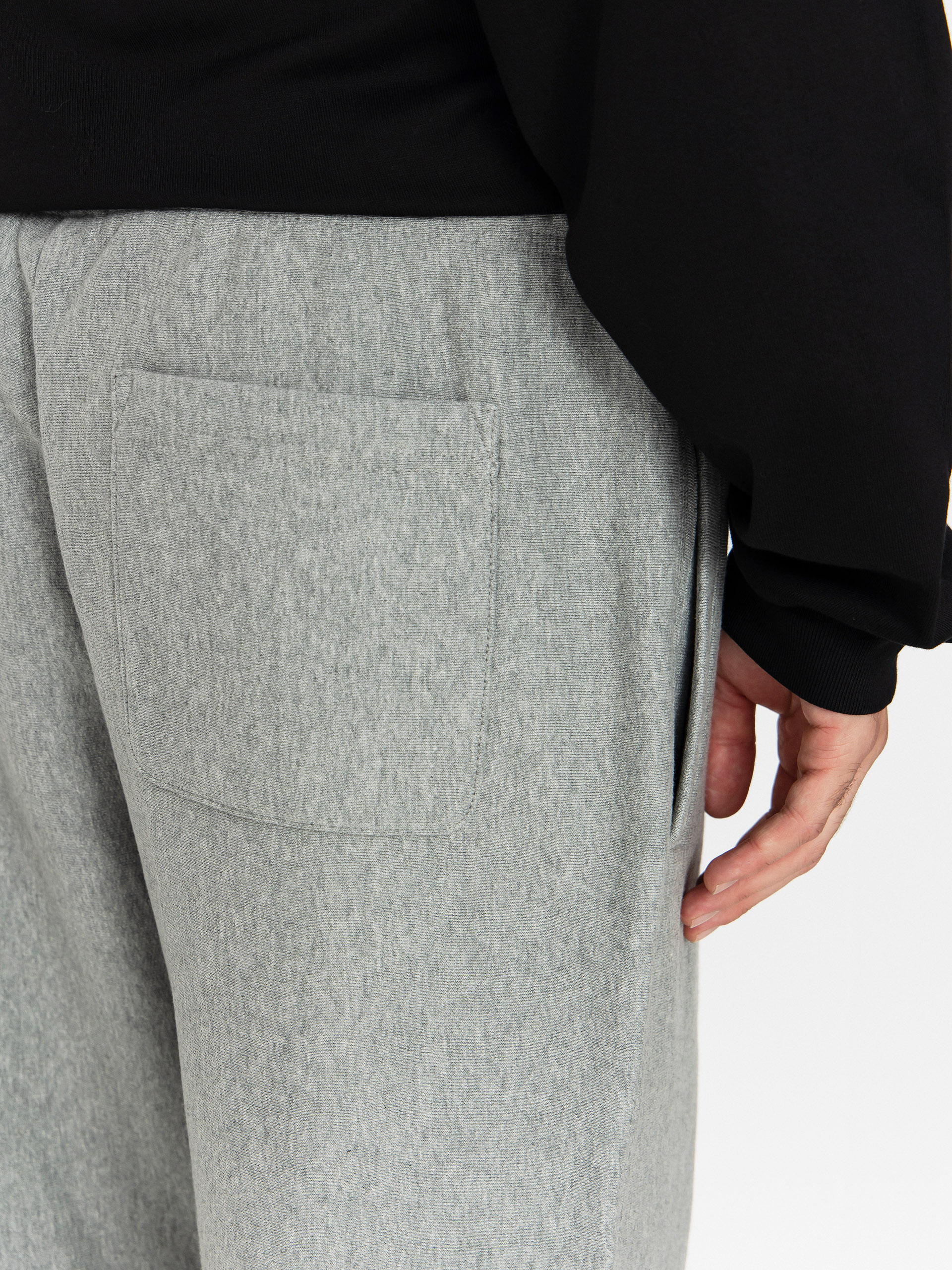 Spodnie Carhartt WIP American Script Jogging (grey heather)