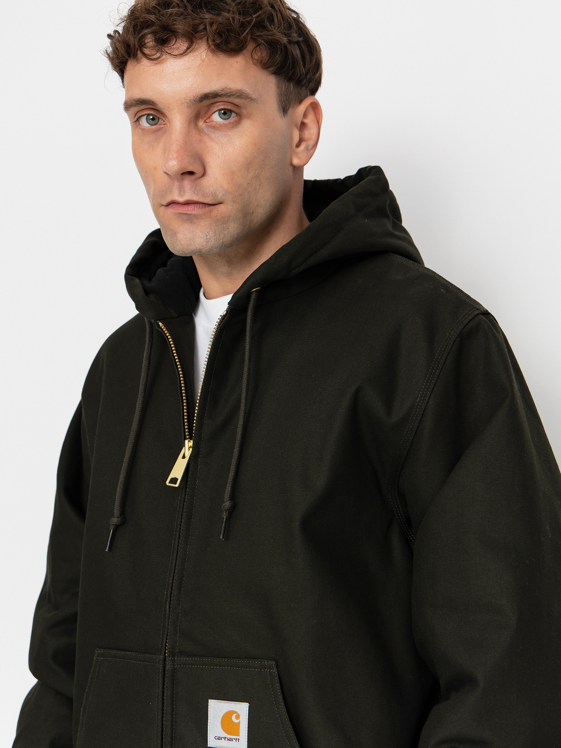 Kurtka Carhartt WIP Active (olive/rigid)