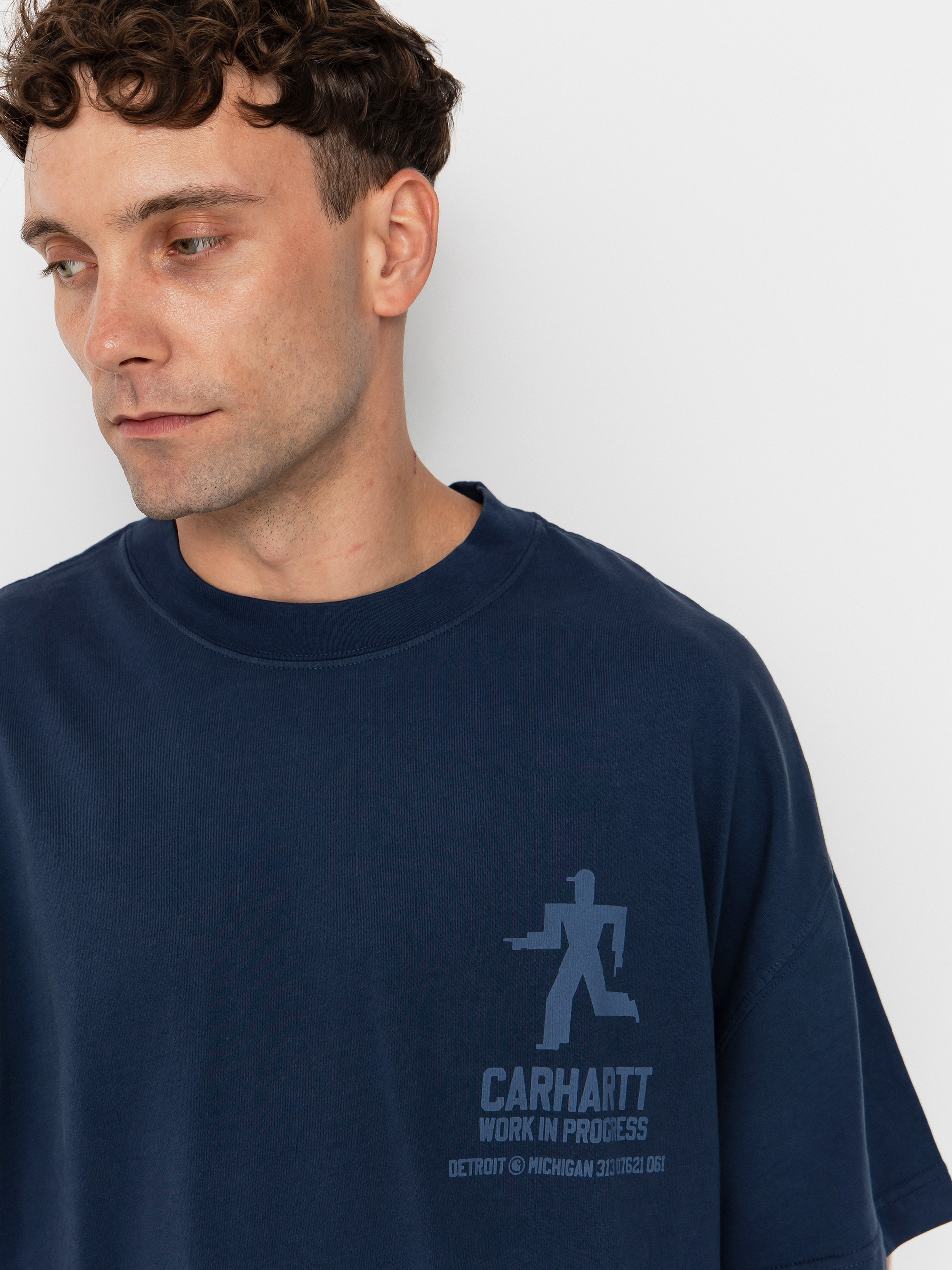T-shirt Carhartt WIP Distance (jupiter/stone dyed)