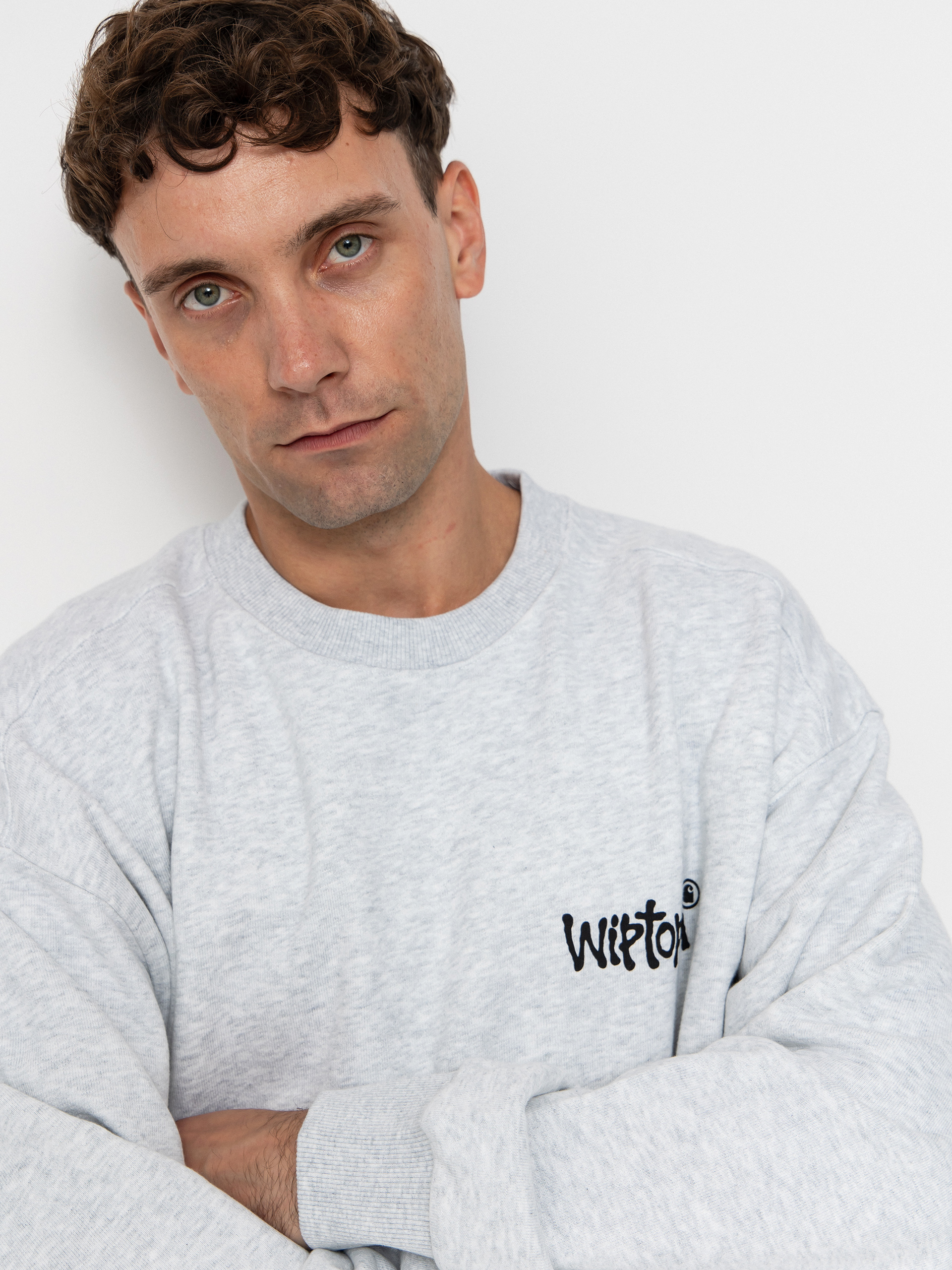 Bluza Carhartt WIP Wiptopia (ash heather)