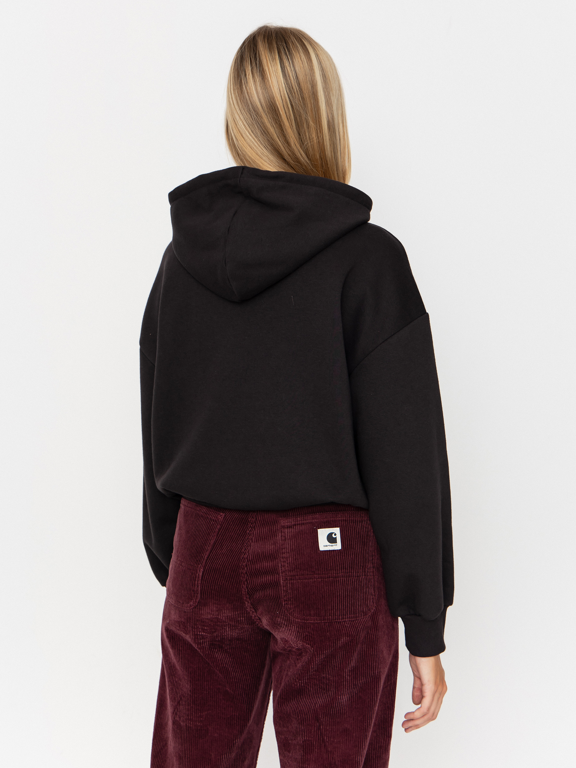 Bluza z kapturem Vans Outer Ring Retro HD Wmn (black)