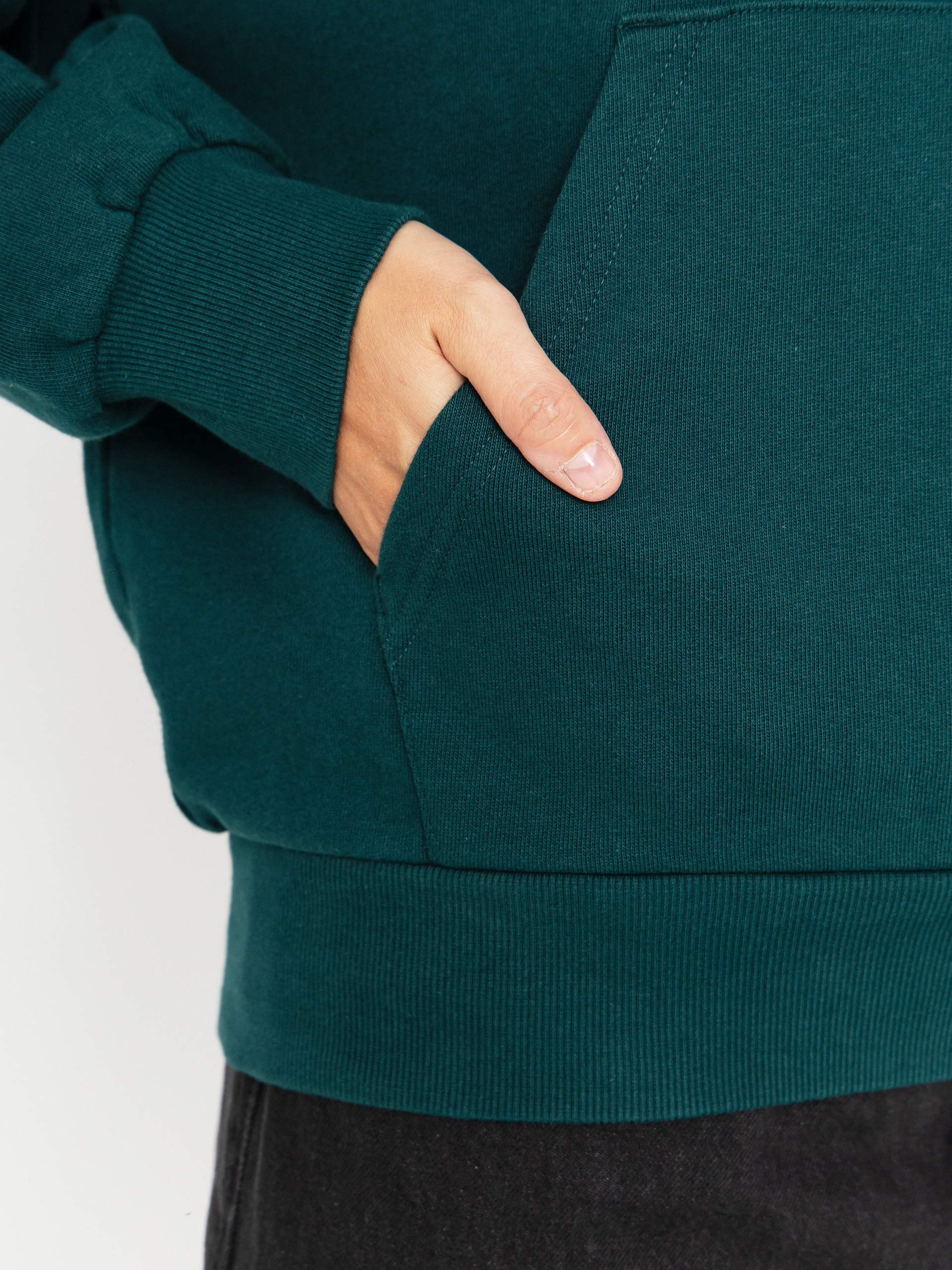 Bluza z kapturem Carhartt WIP Casey HD Wmn (dark fir/silver)