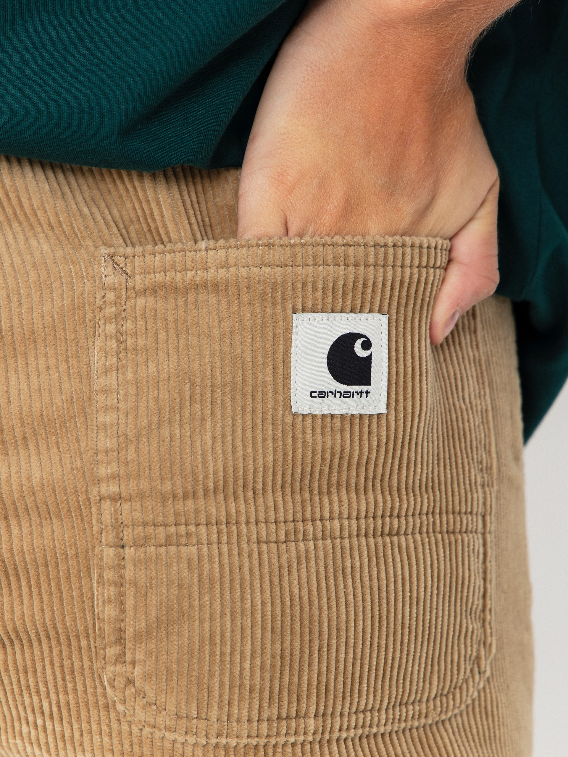 Spodnie Carhartt WIP Simple Wmn (leather/rinsed)