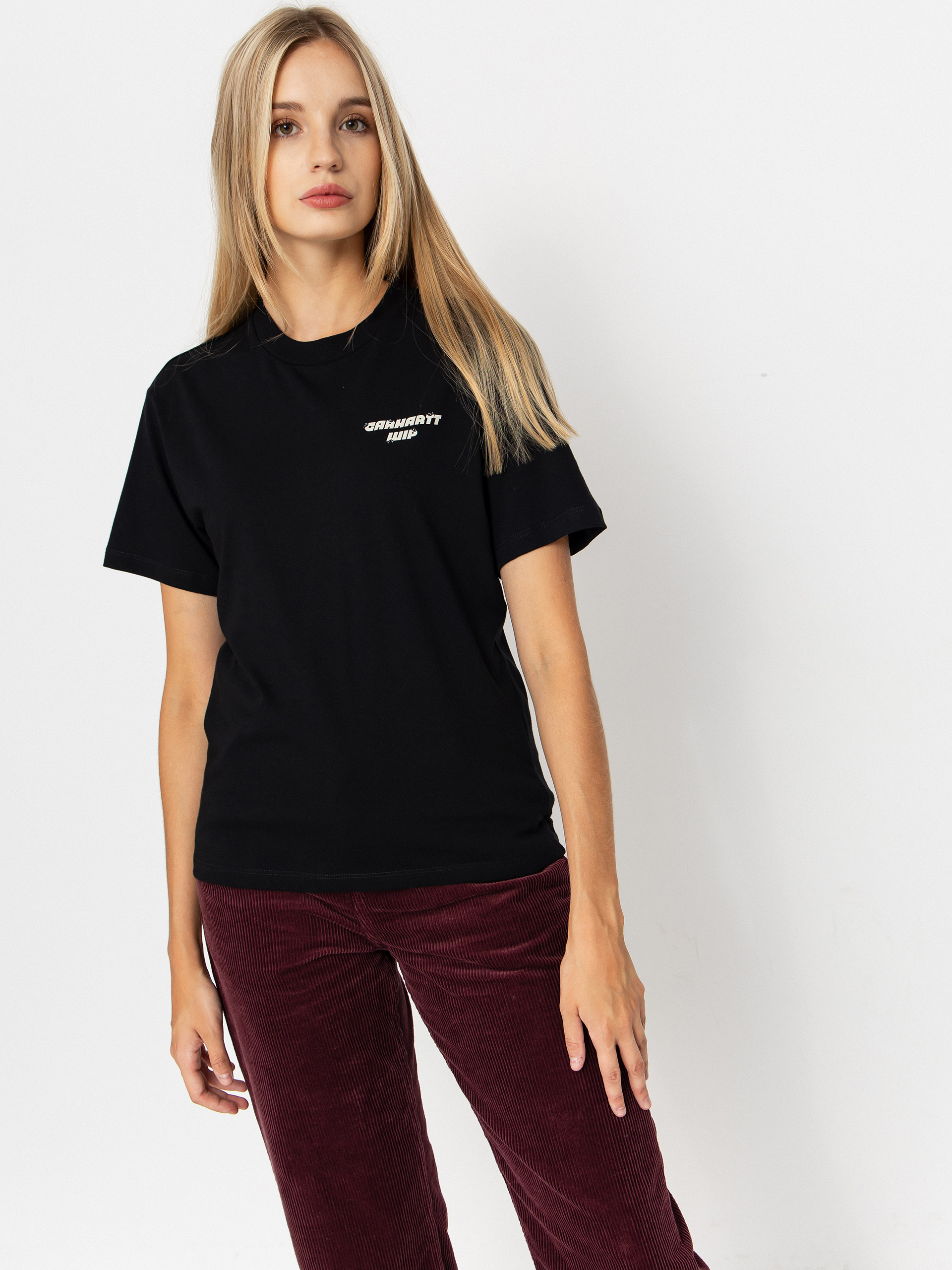 T-shirt Carhartt WIP Wiptopia Wmn (black)
