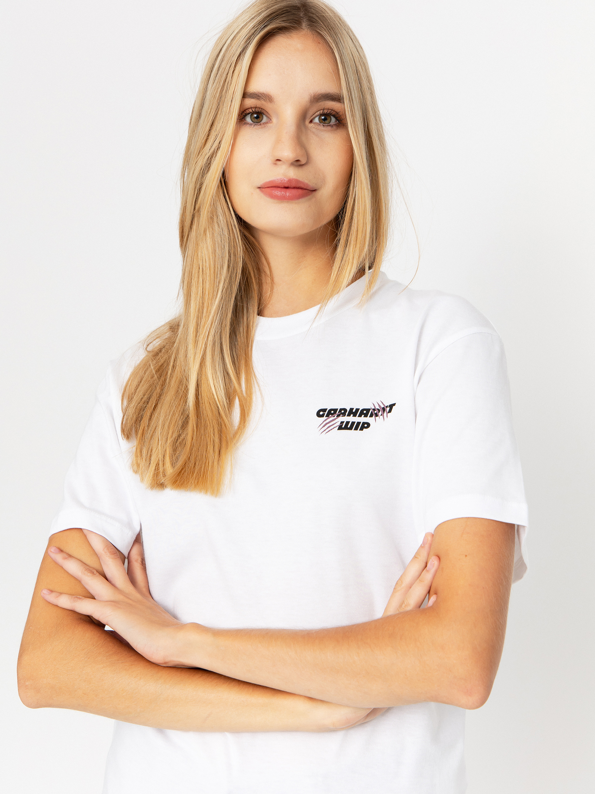 T-shirt Carhartt WIP Wiptopia Wmn (white)