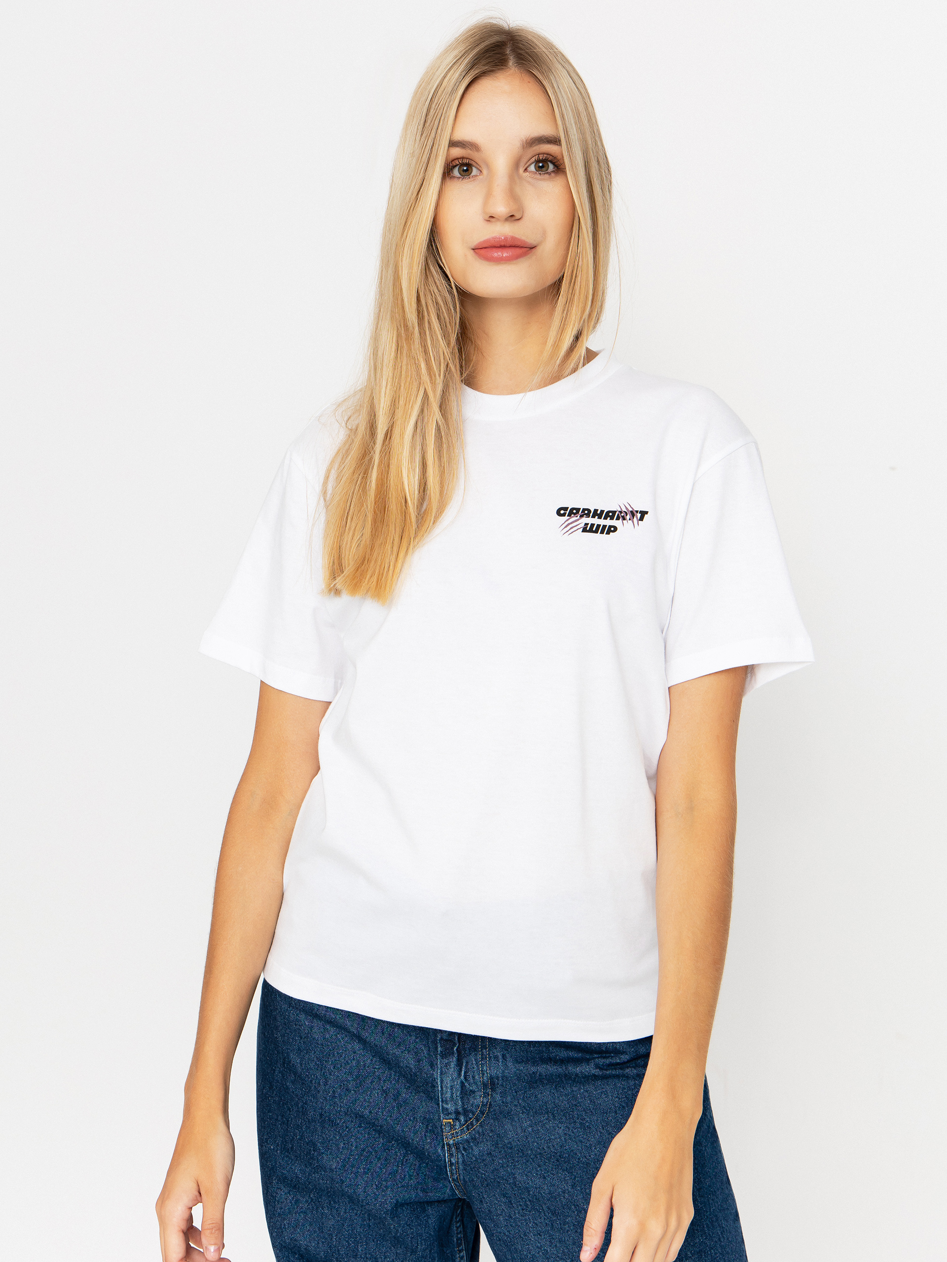 T-shirt Carhartt WIP Wiptopia Wmn (white)