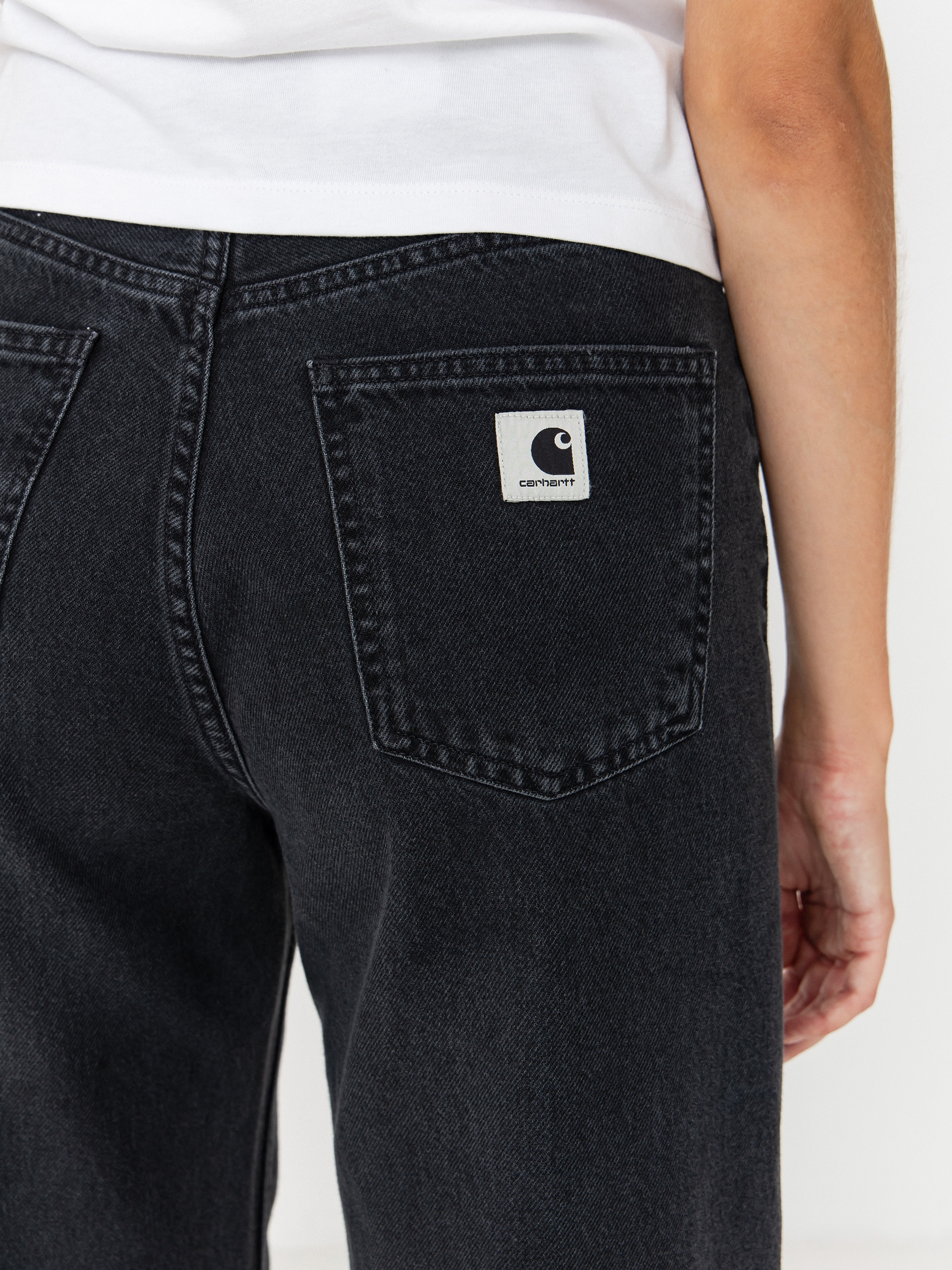 Spodnie Carhartt WIP Jane Wmn (black/heavy stone wash)