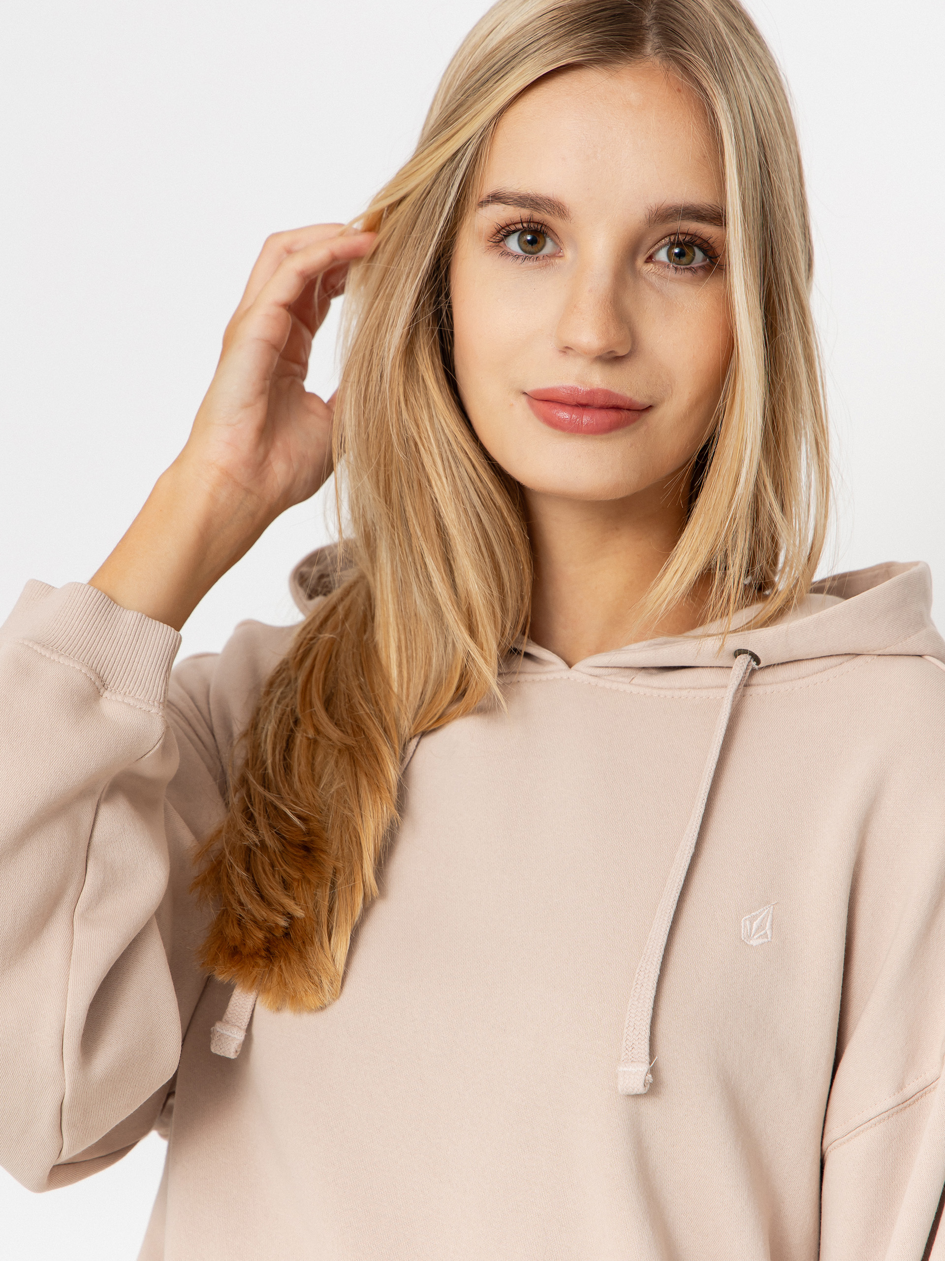 Bluza z kapturem Volcom Stone Soft HD Wmn (khakiest)