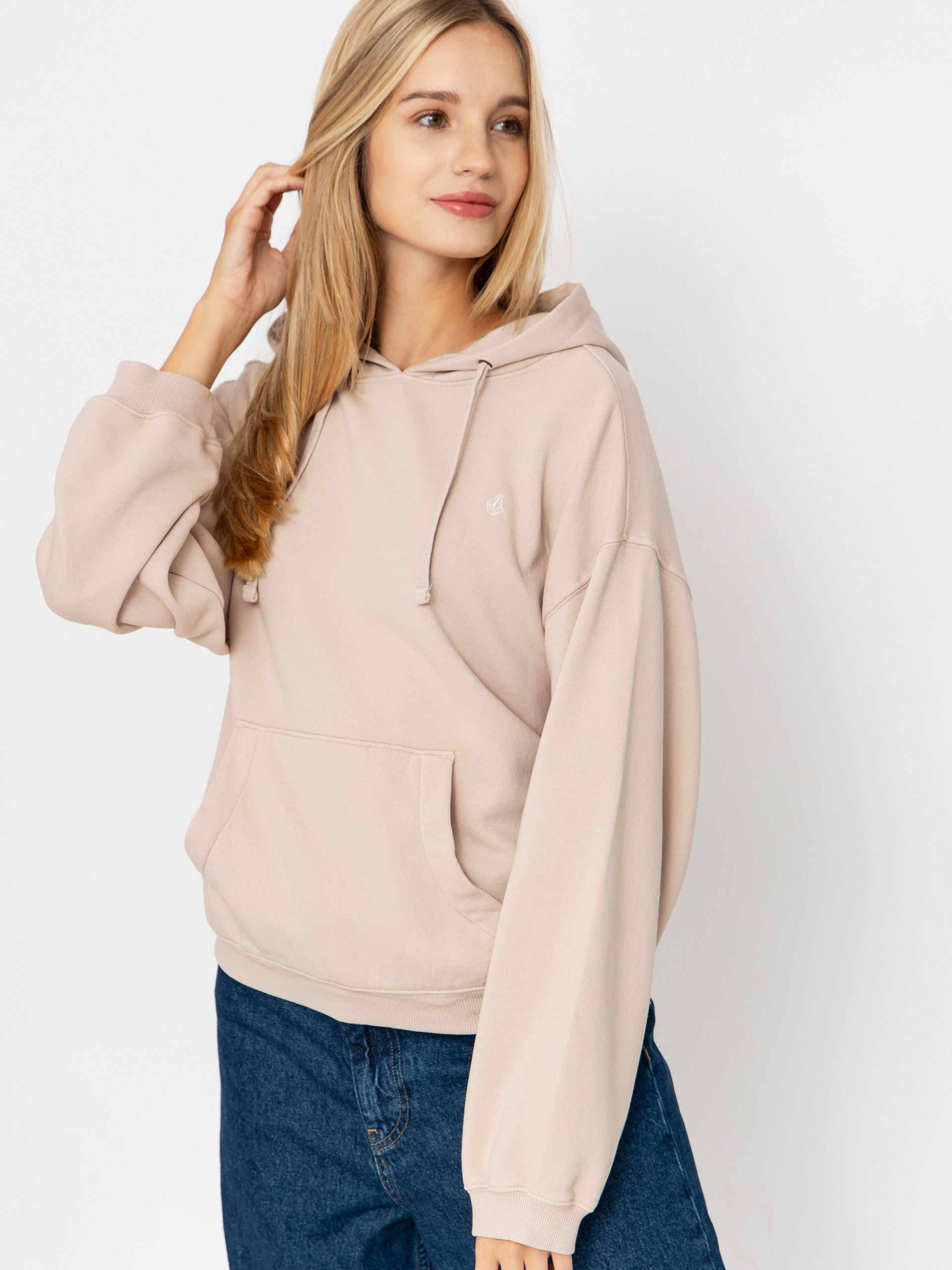 Bluza z kapturem Volcom Stone Soft HD Wmn (khakiest)