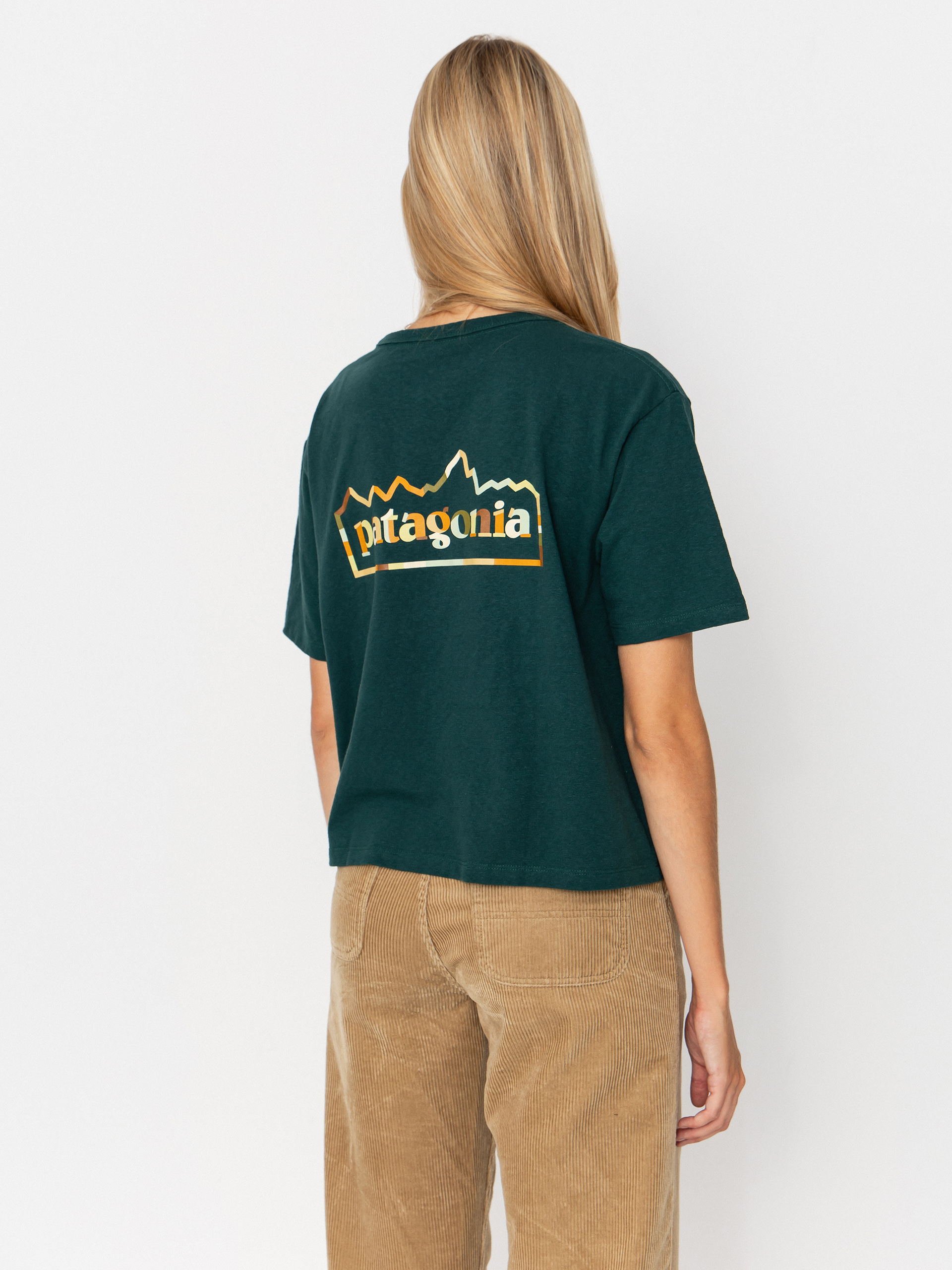 T-shirt Patagonia Unity Fitz Easy Cut Responsibili Wmn (cascade green)