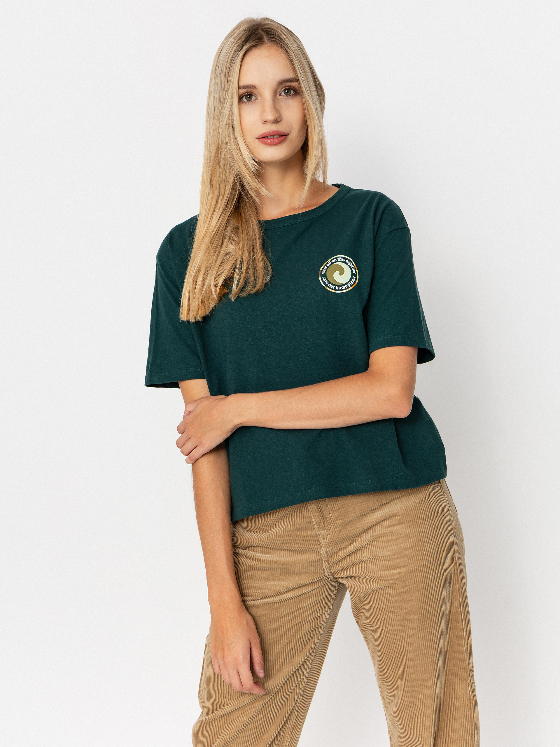T-shirt Patagonia Unity Fitz Easy Cut Responsibili Wmn (cascade green)