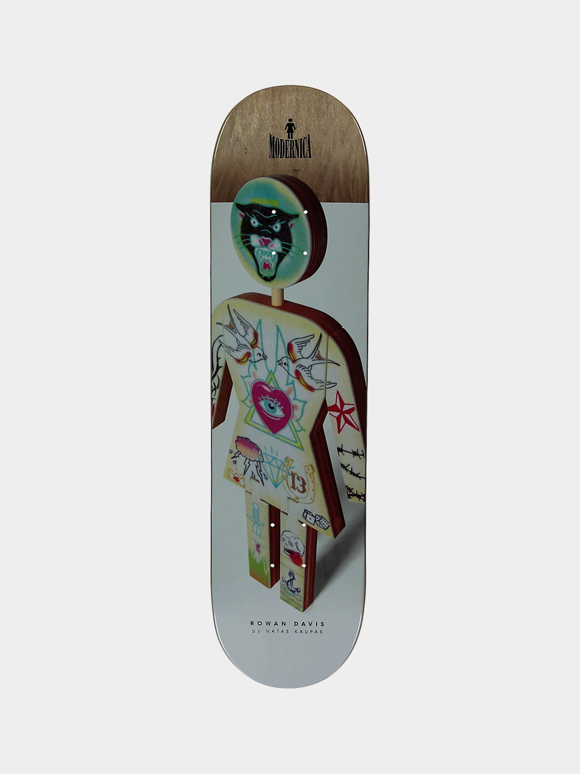 Deck Girl Skateboard Davis Modernica
