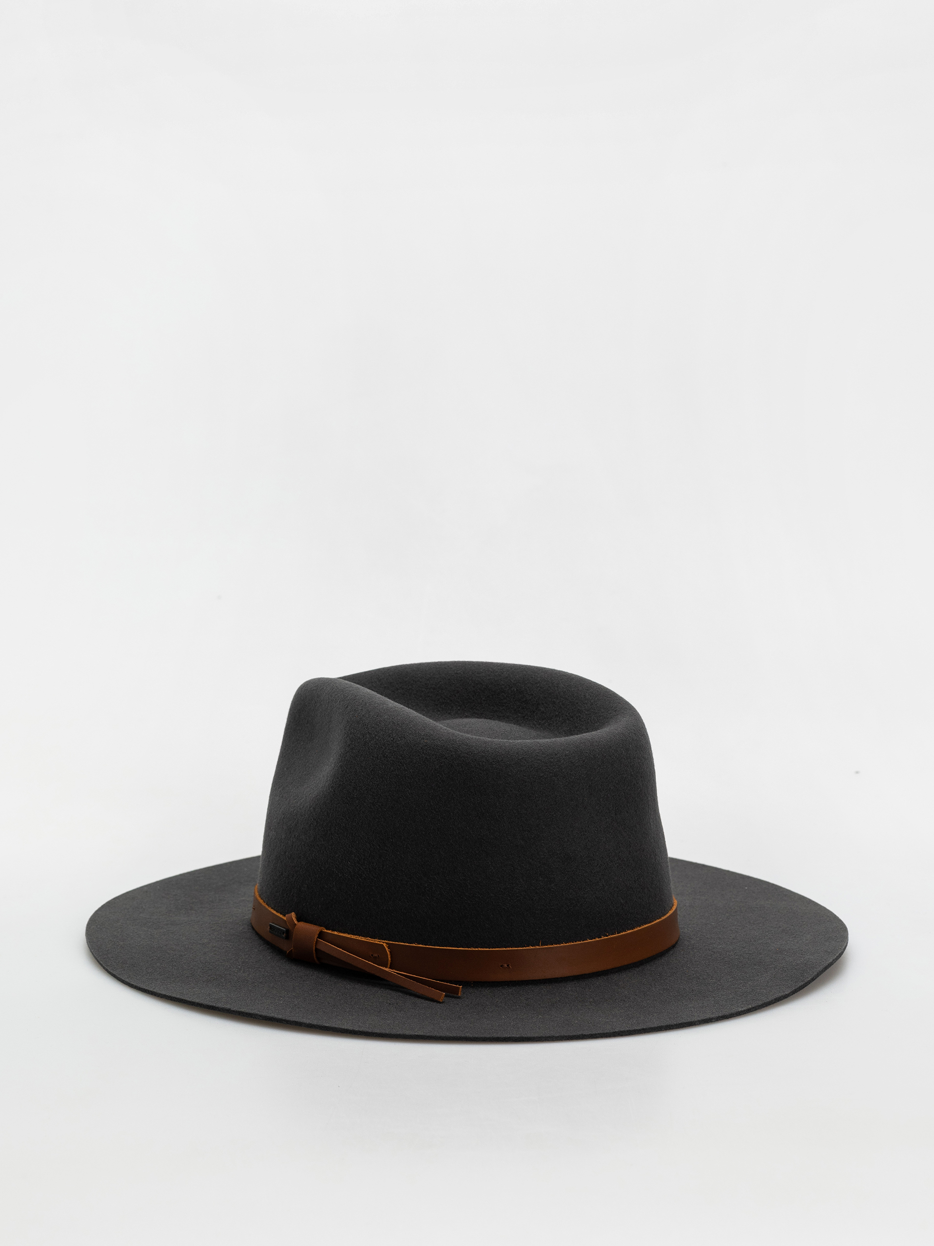 Kapelusz Brixton Hawkins Wthr Guard Cowboy Hat (asphalt/brown)