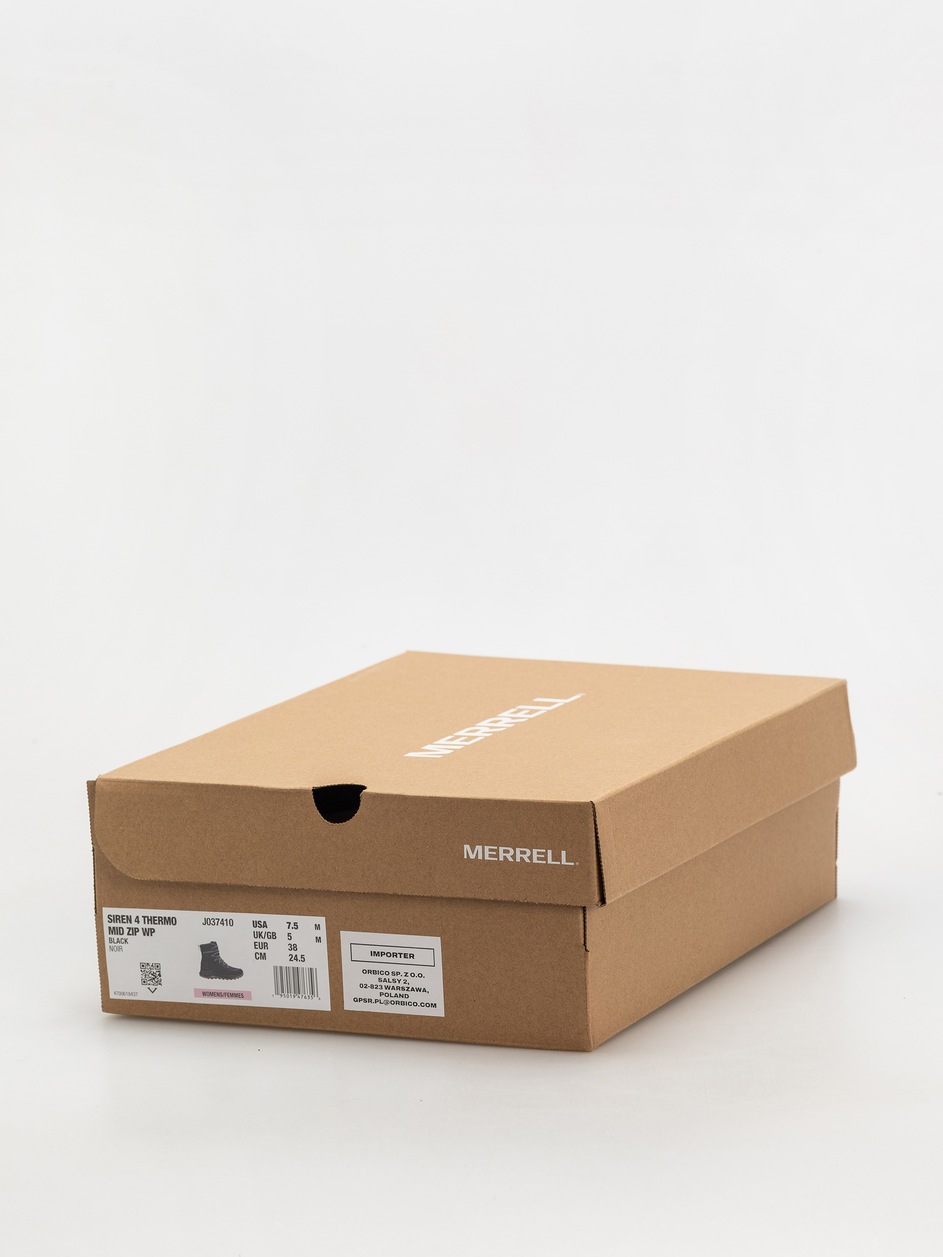 Buty Merrell Siren 4 Thermo Mid Zip Wp Wmn (black)