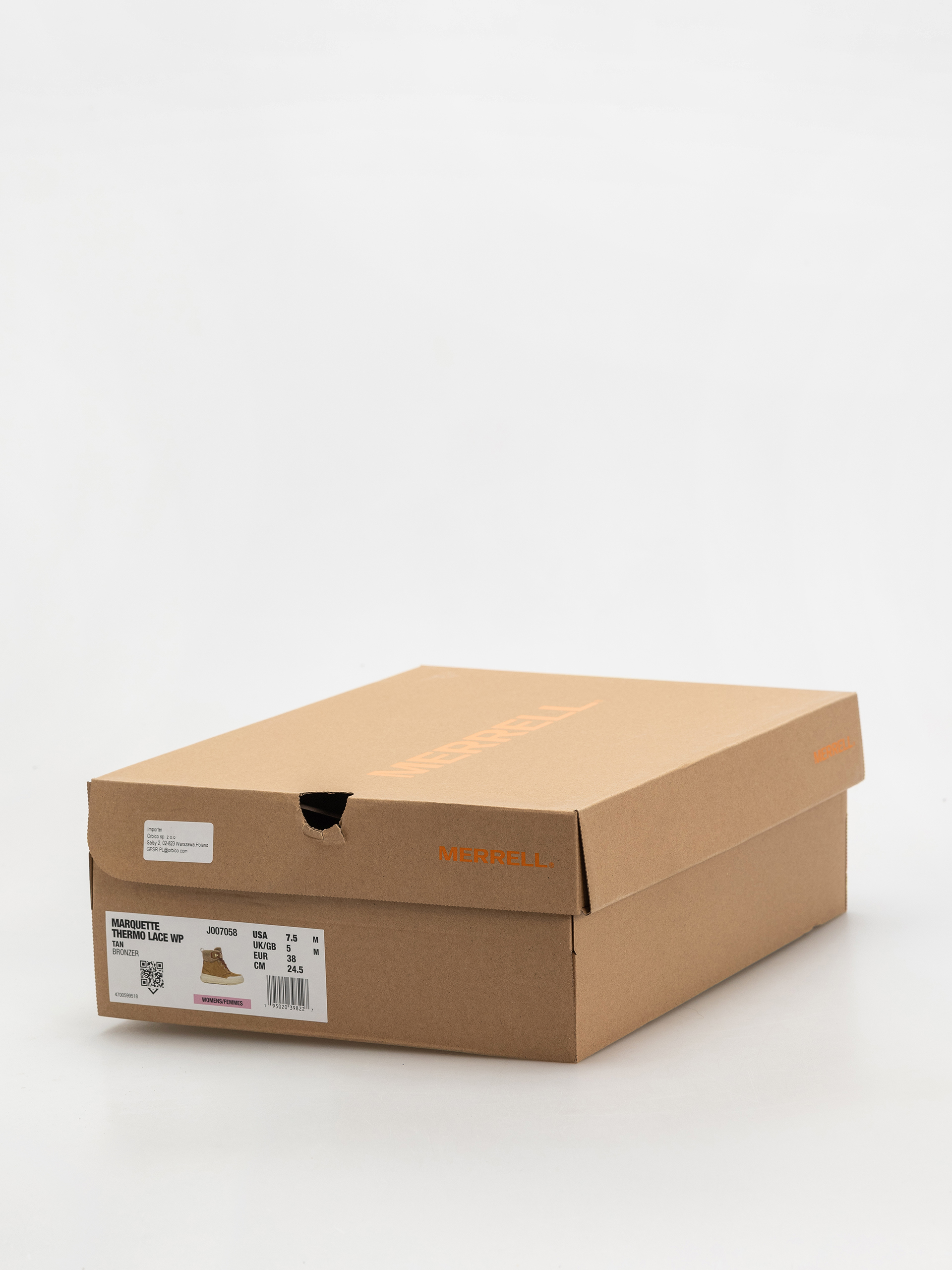 Buty Merrell Marquette Thermo Lace Wp Wmn (tan)