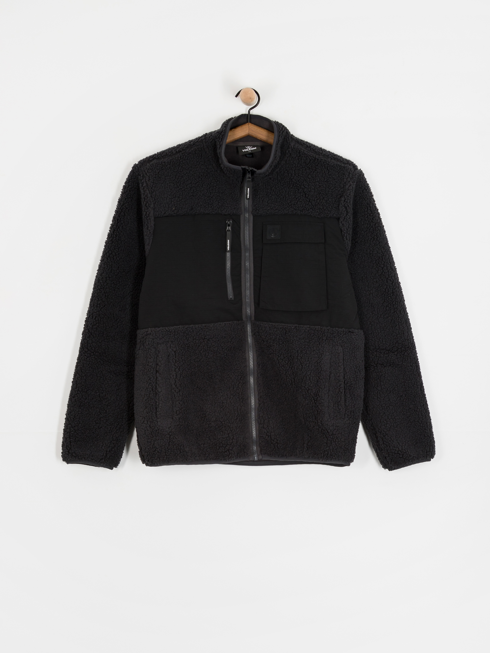 Bluza z kapturem Volcom Storm Stone ZHD (asphalt black)