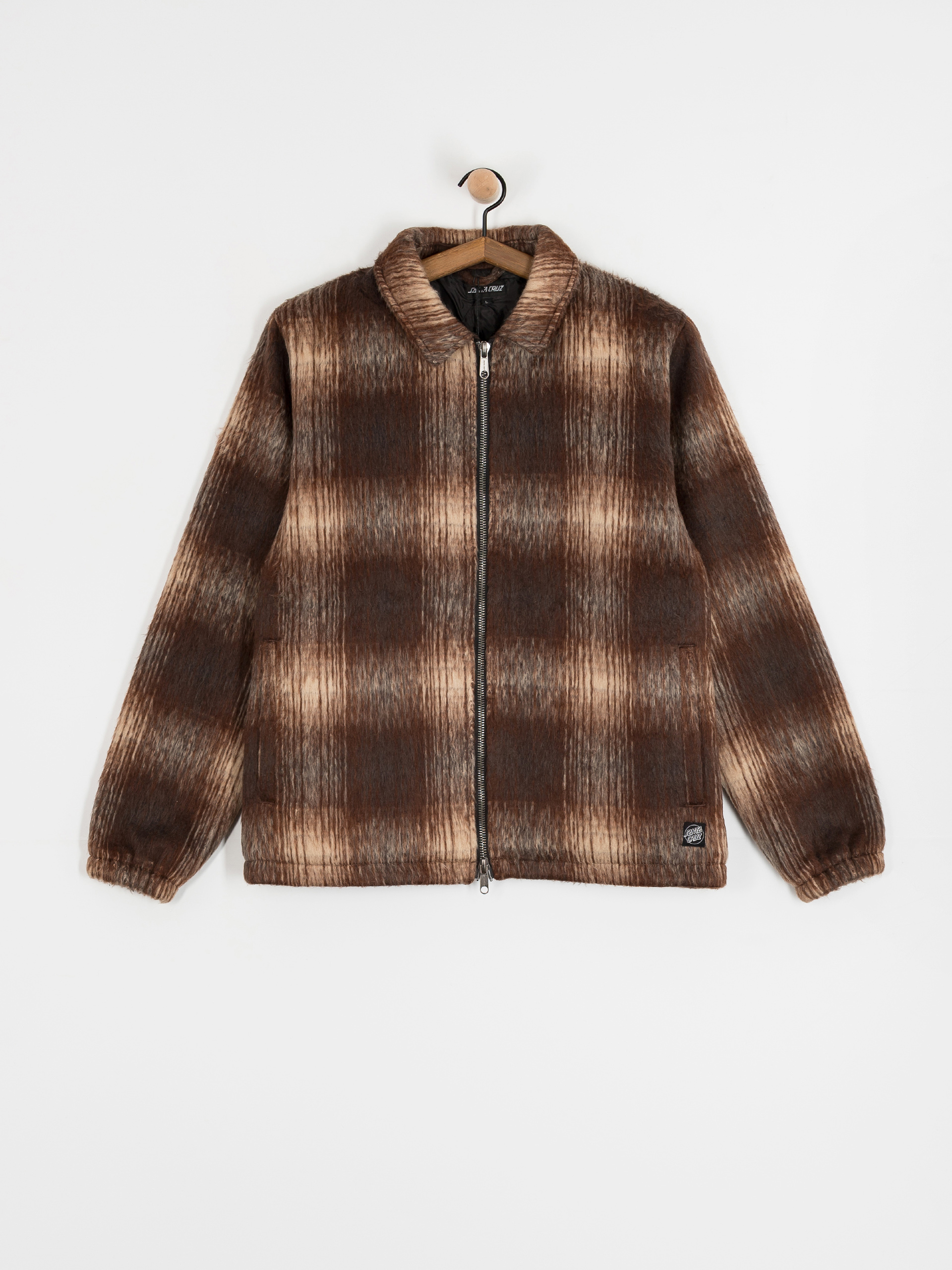 Kurtka Santa Cruz Hideout (brown check)