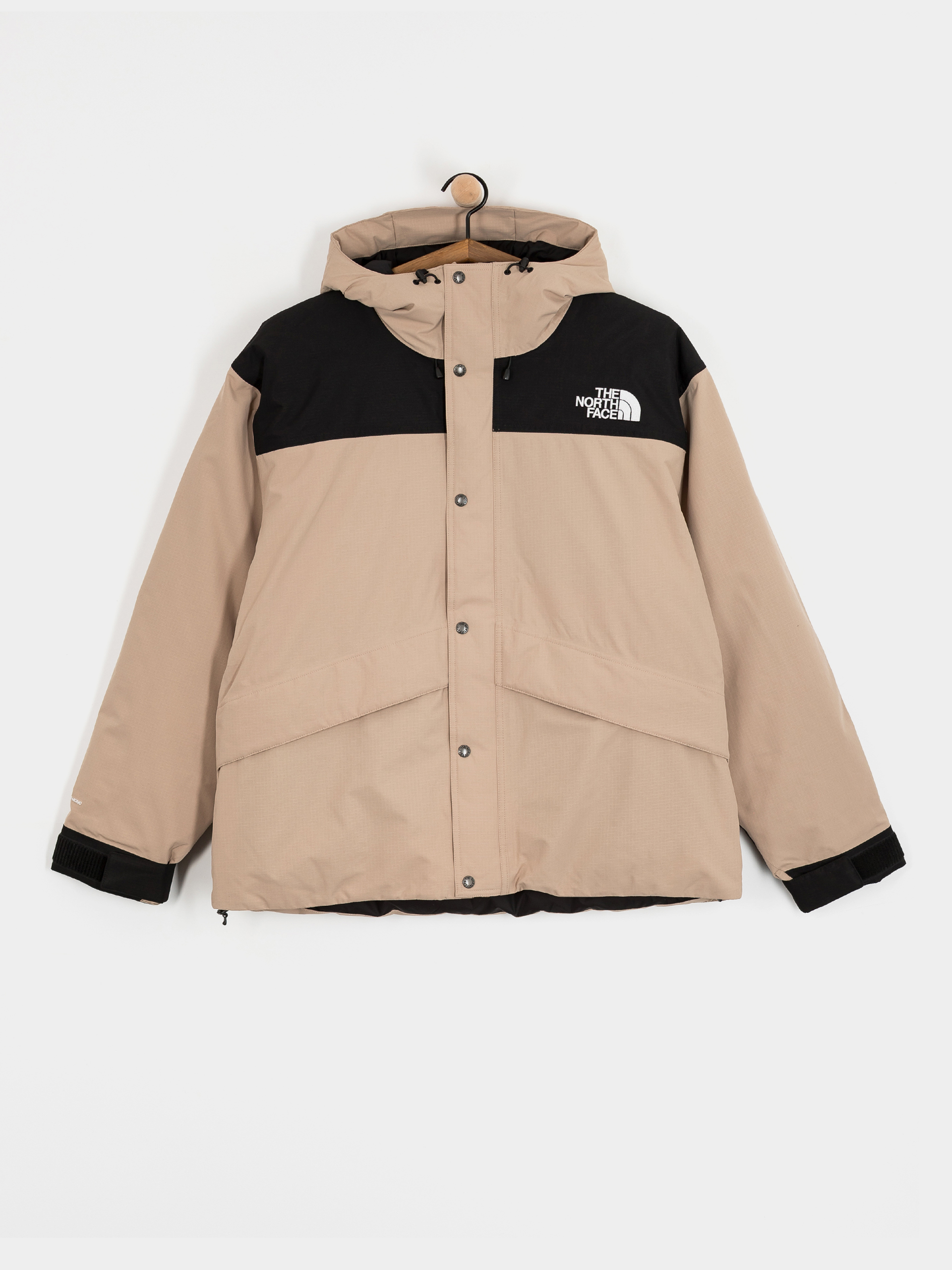 Kurtka The North Face Mountain Down (mushroom grey/tnf black)