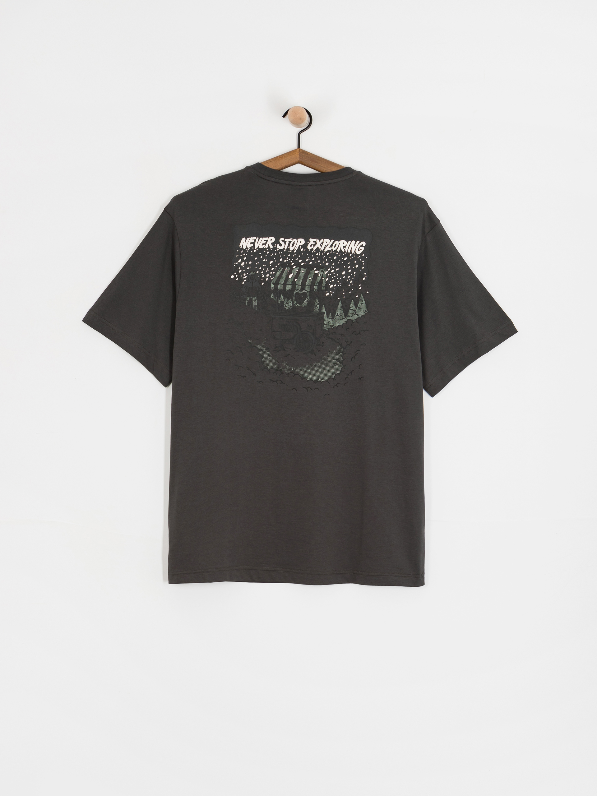 T-shirt The North Face Powder Days Relaxed Graphic (asphalt grey)
