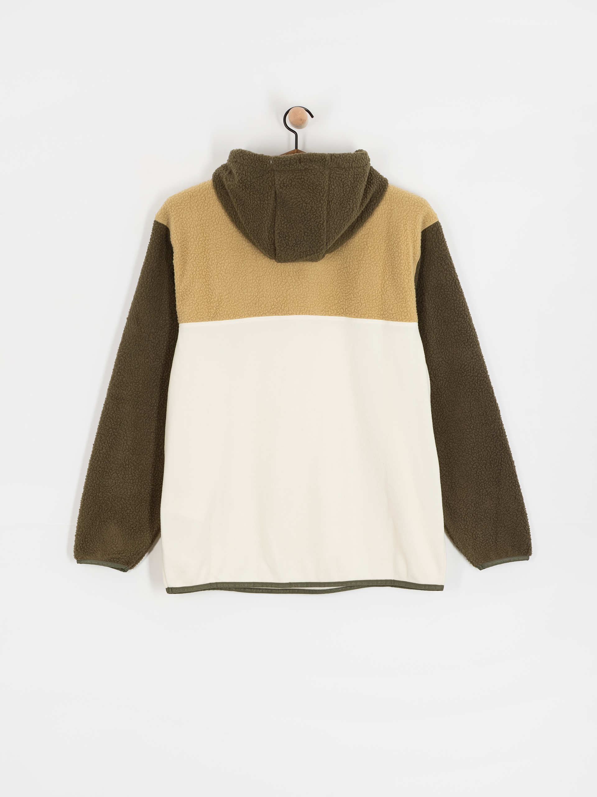 Męski Polar Quiksilver Ocean View Mix Up Hoody (grape leaf)