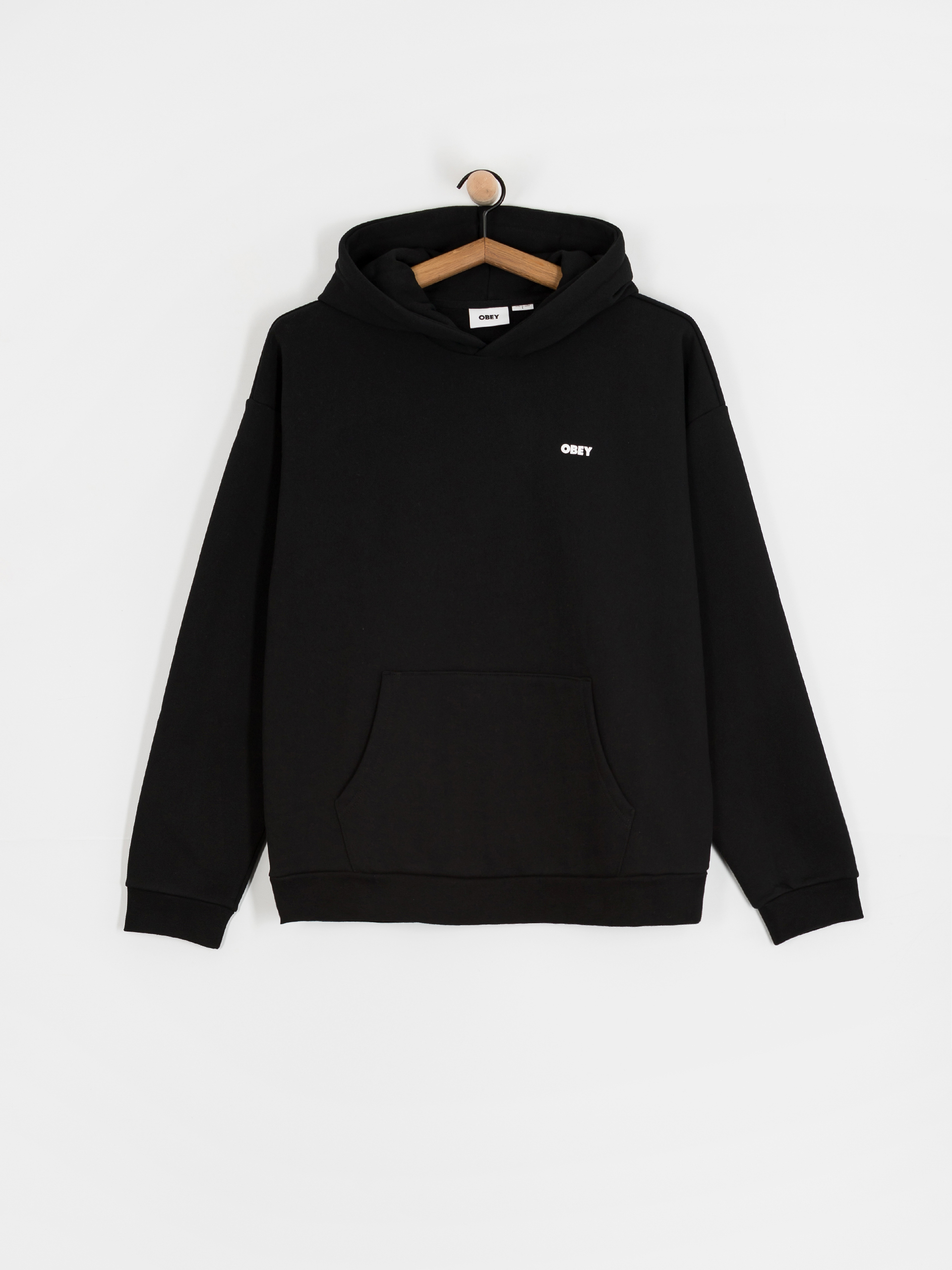 Bluza z kapturem OBEY Bold Star Extra Heavy HD (black)
