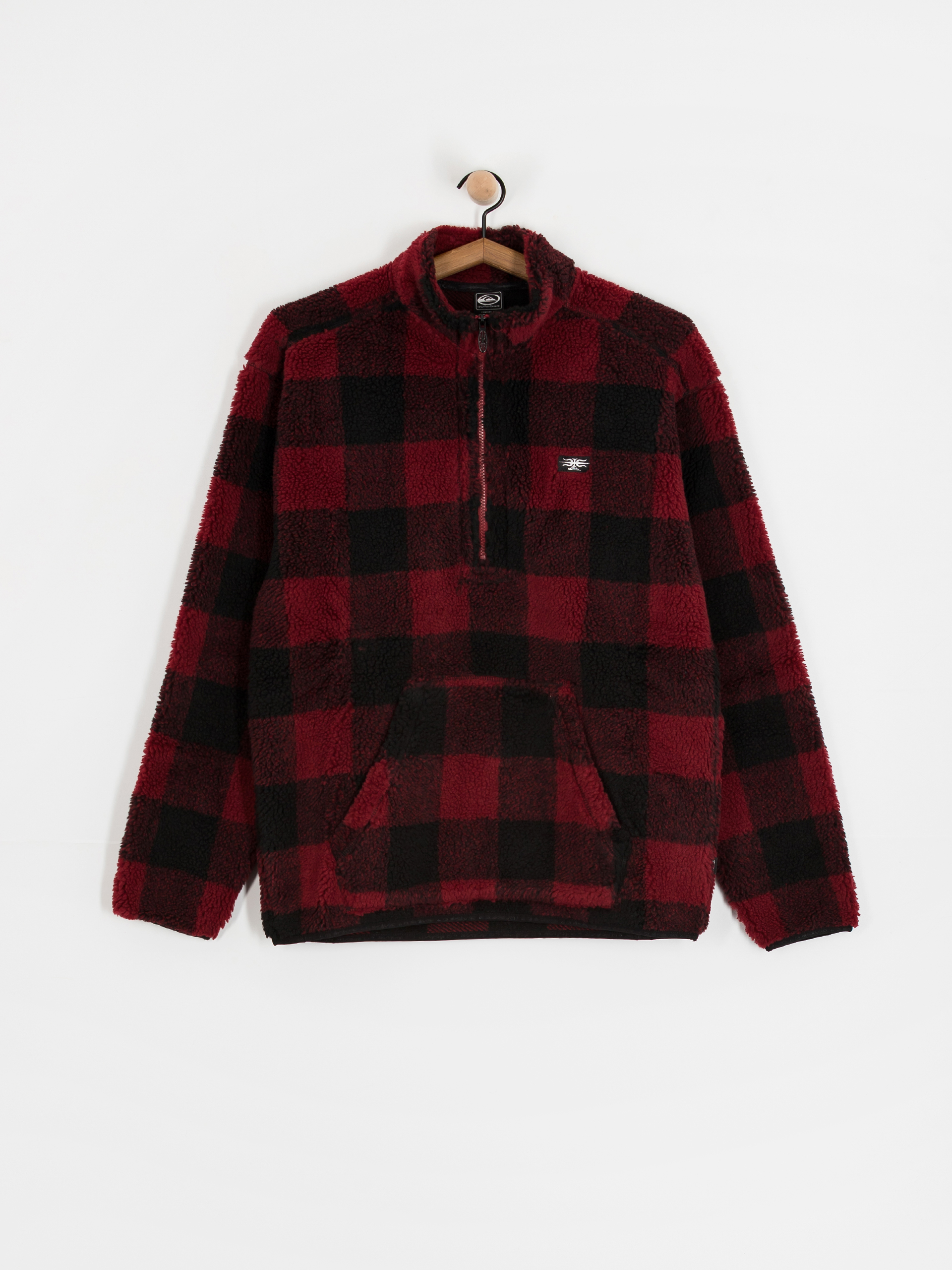 Męski Polar Quiksilver Mercury Woodlands Sherpa (woodlands biking red)