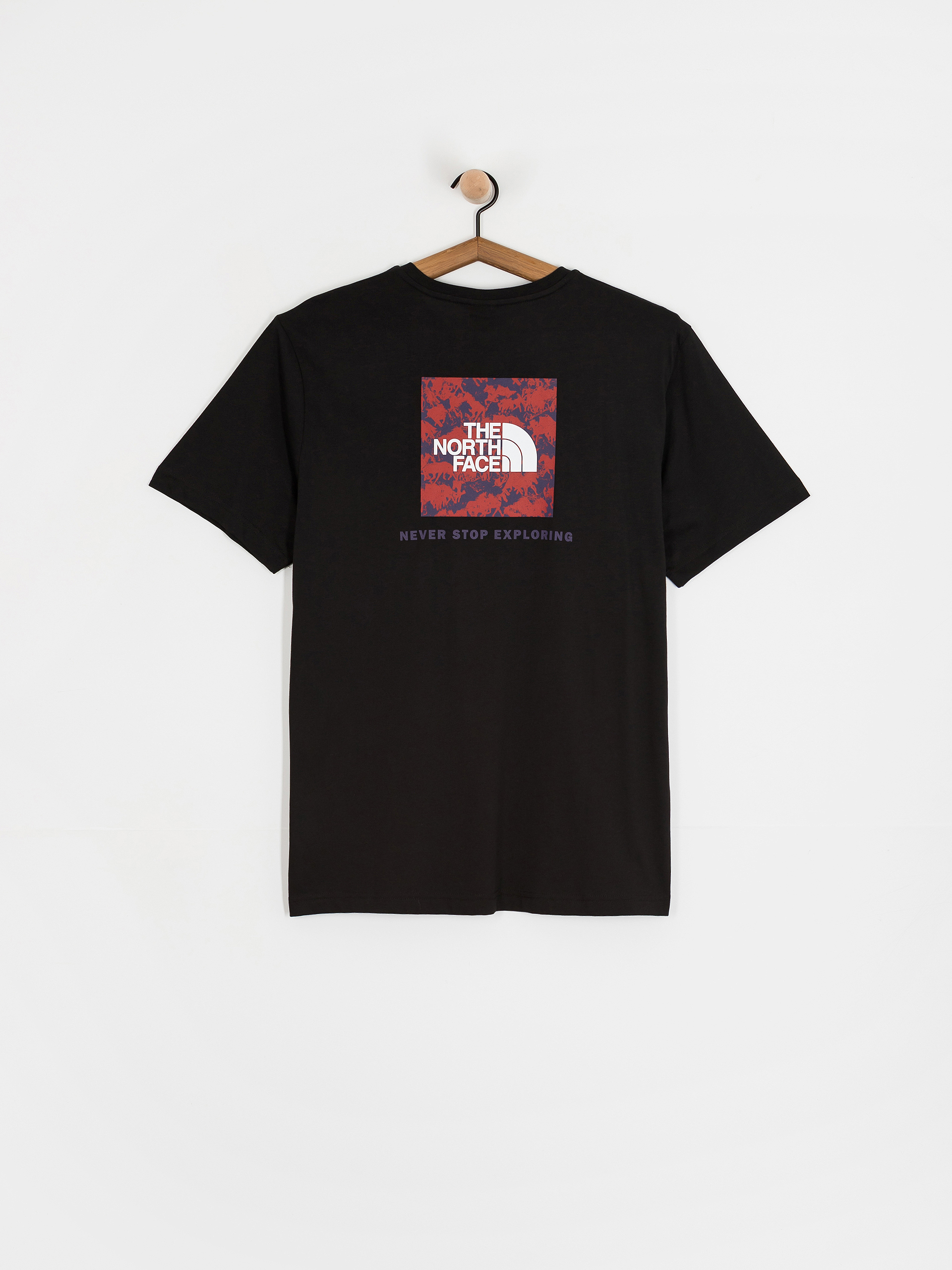 T-shirt The North Face Box Nse Raku Horse Infill (tnf black/cardinal red)