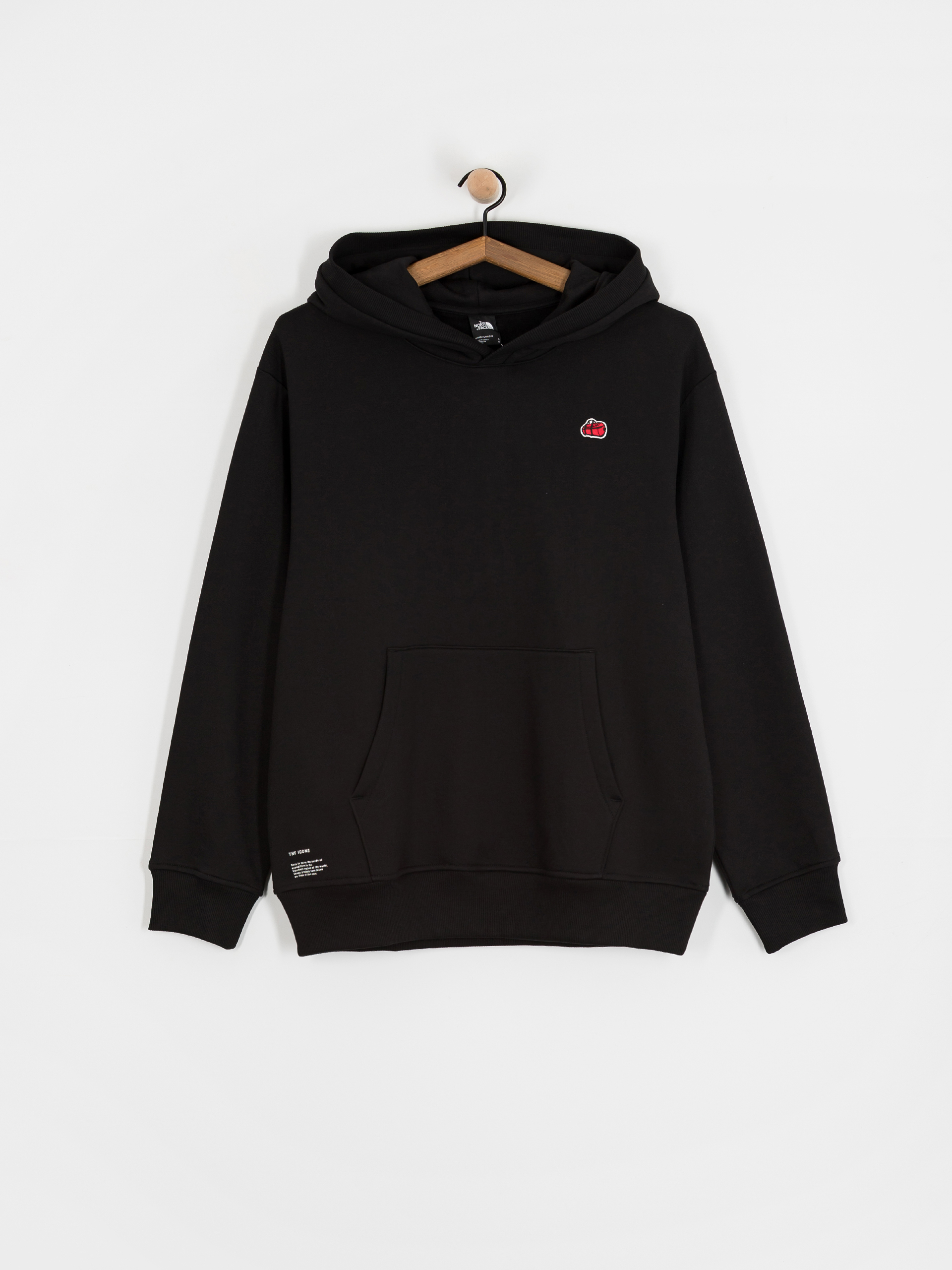 Bluza z kapturem The North Face Icon Relaxed HD (tnf black)