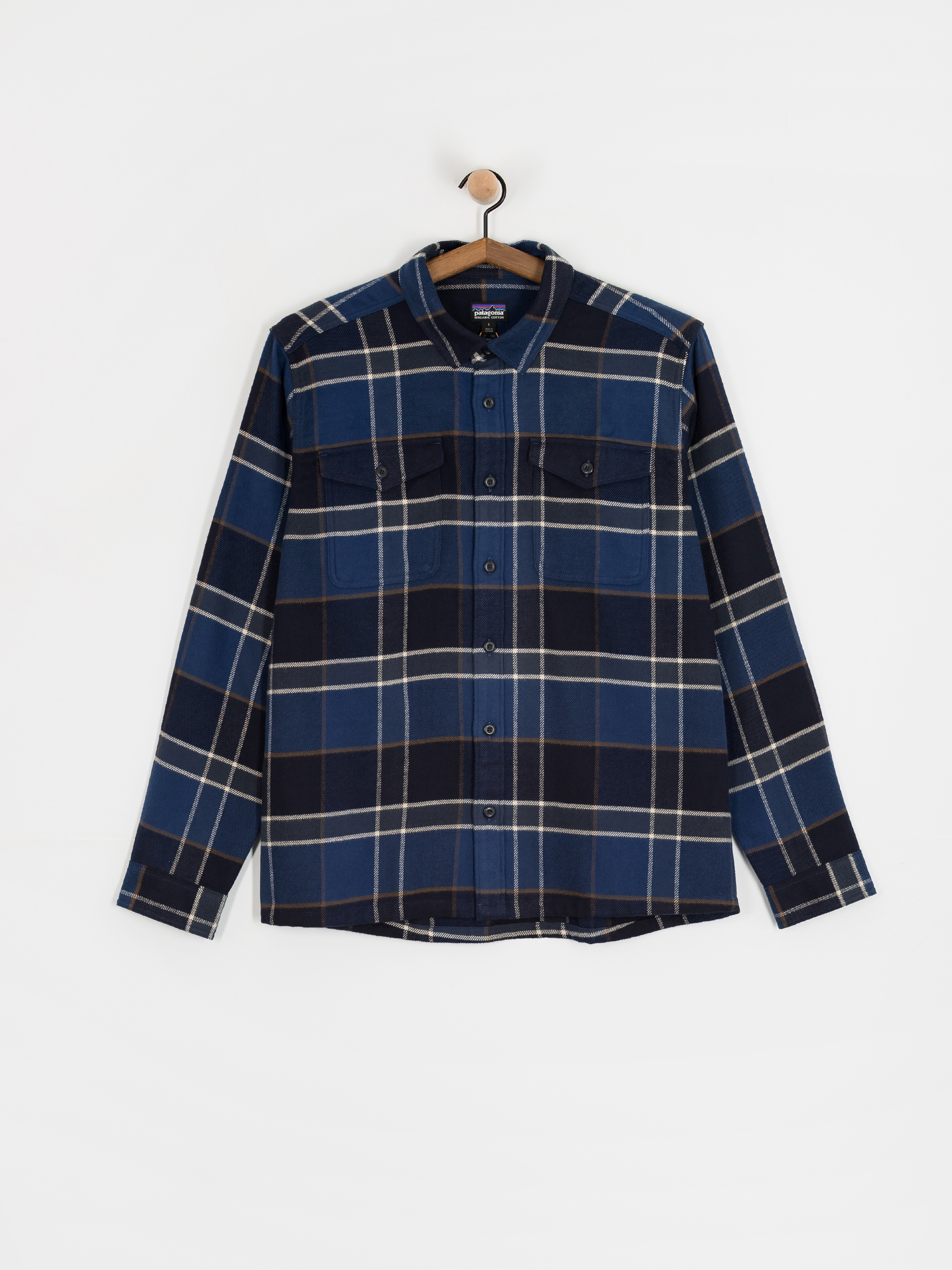 Koszula Patagonia Fjord Flannel (cycles sunken blue)