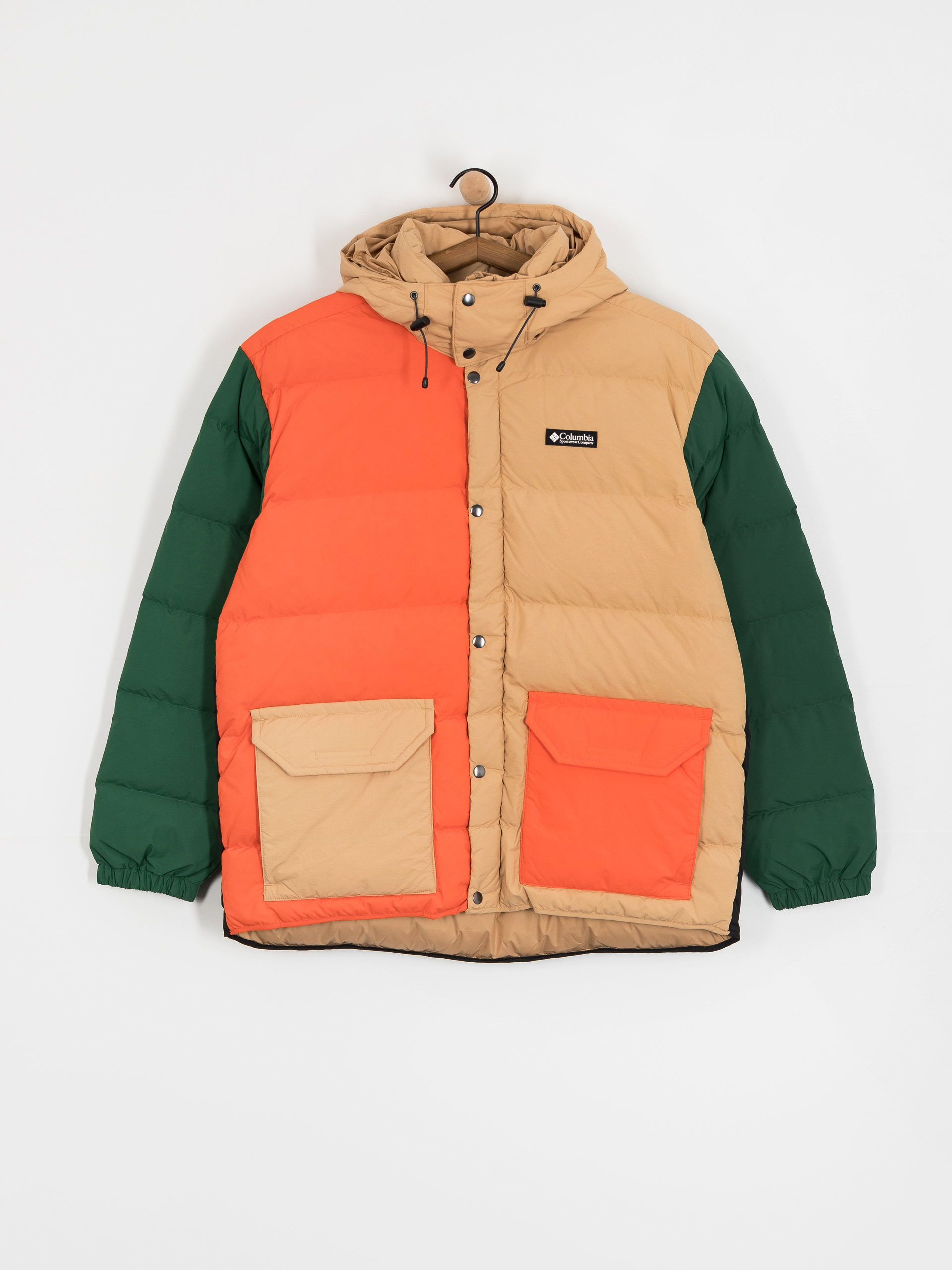 Kurtka Columbia Wallowa Down Hooded (canoe/zing/rain forest/black)