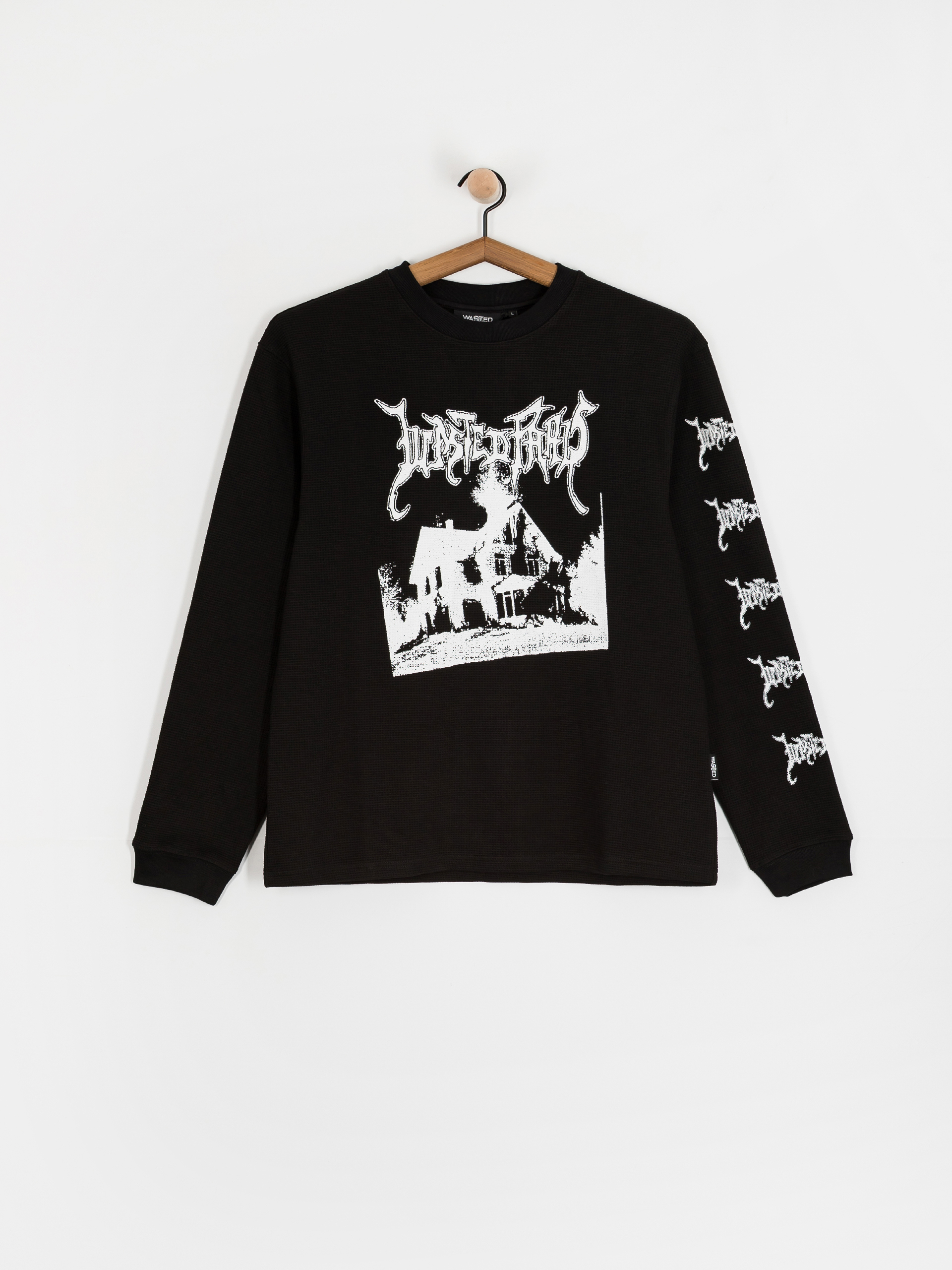Longsleeve Wasted Paris Ignited Thermal (black)