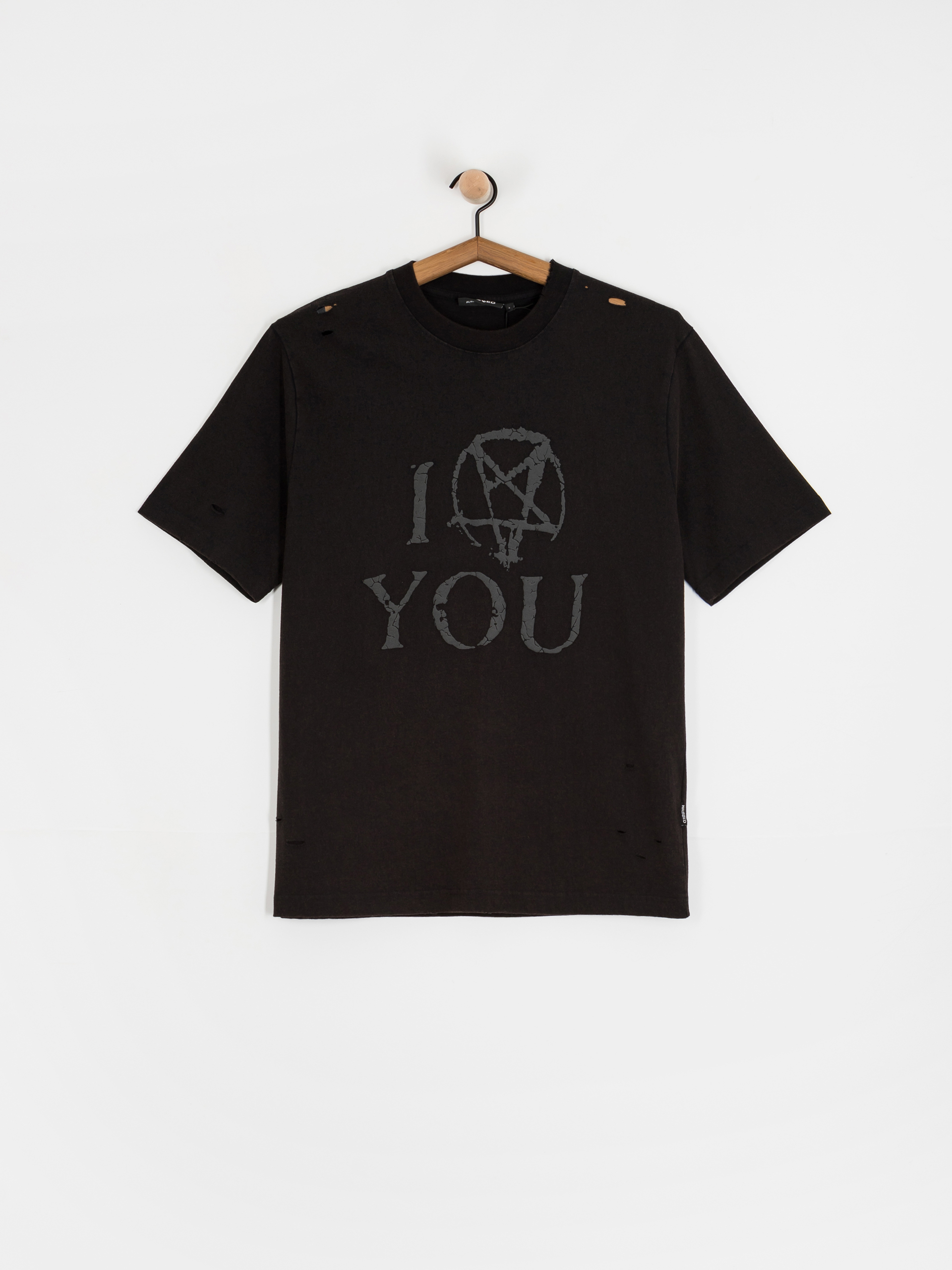 T-shirt Wasted Paris Curse (faded black)