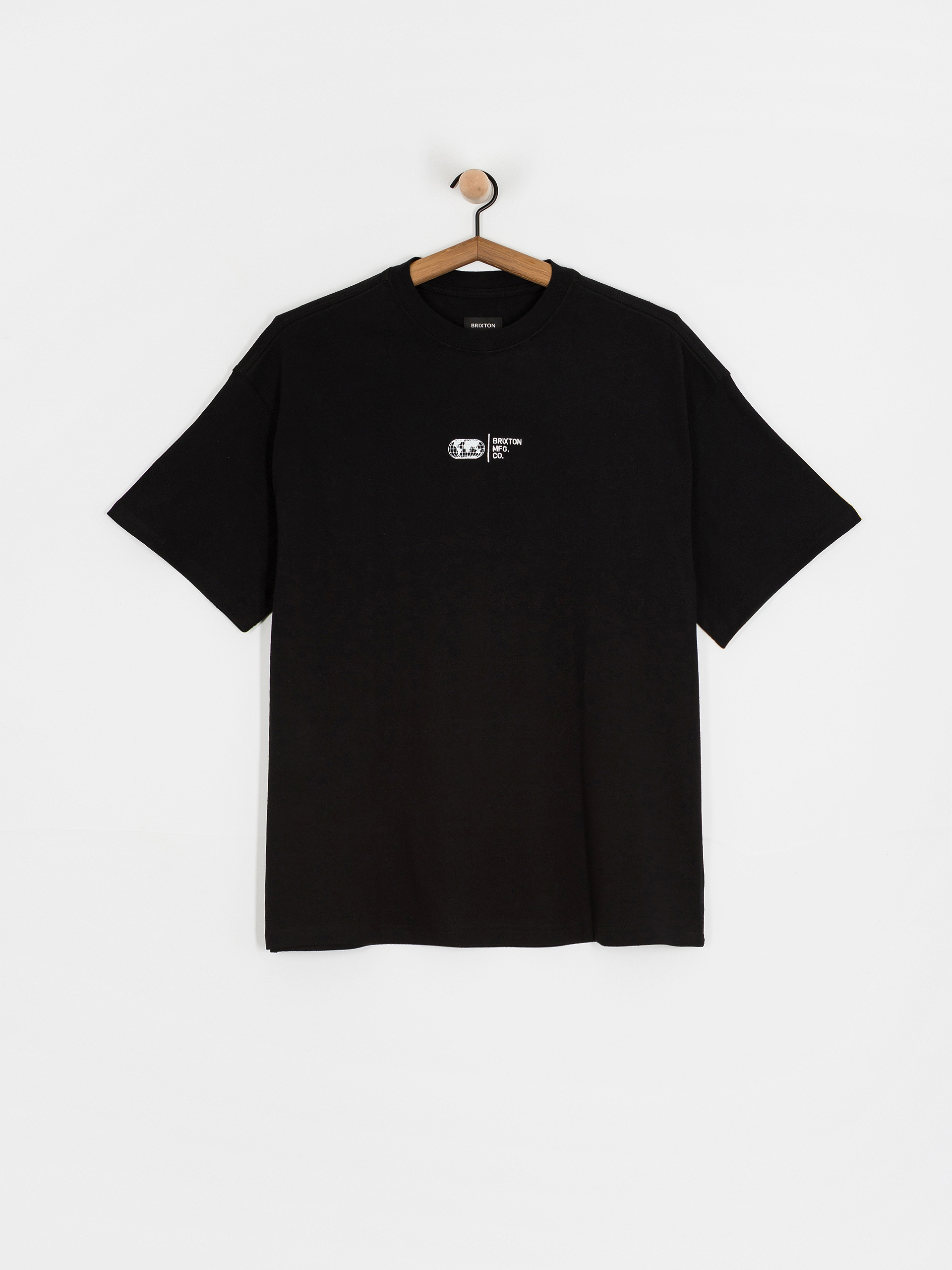 T-shirt Brixton Union Hw Relaxed (black classic wash)