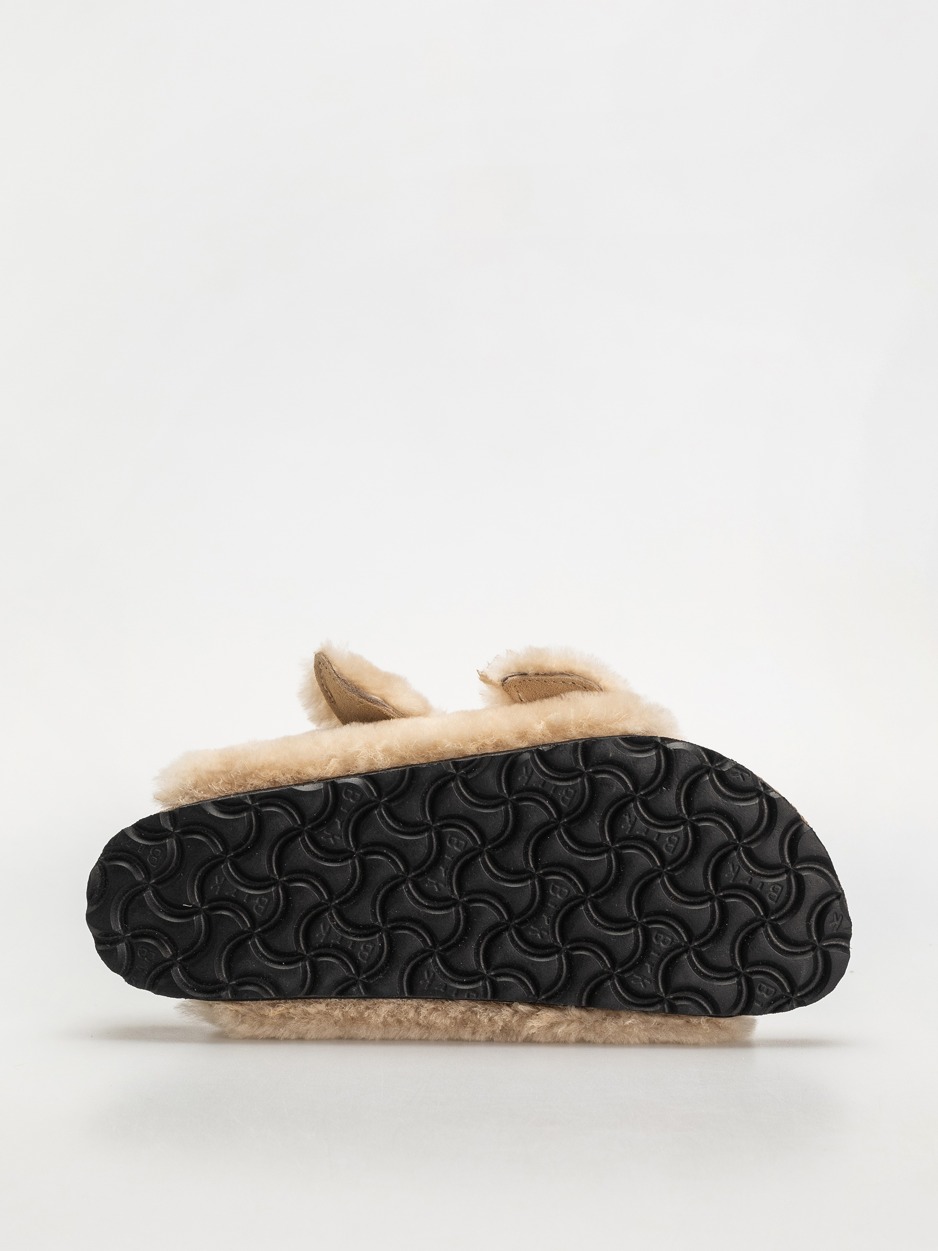 Klapki Birkenstock Arizona Shearling Cover Upper Narrow Wmn (sandcastle)