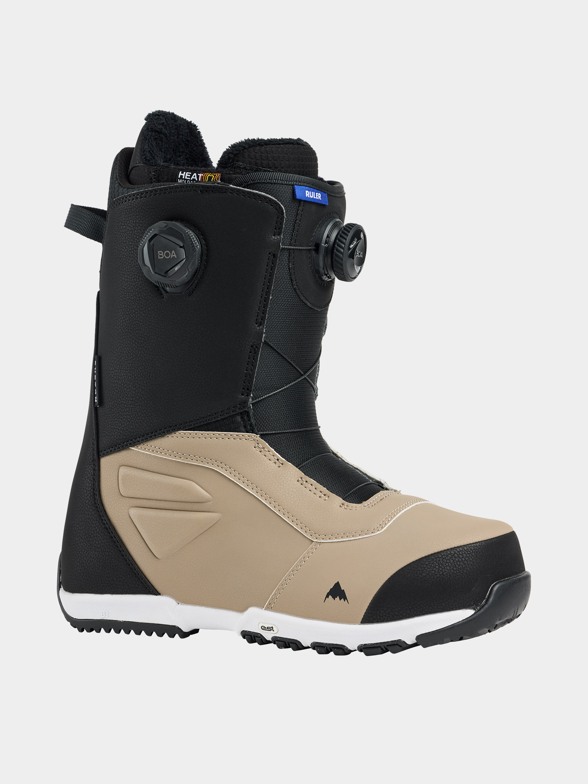 Buty snowboardowe Burton Ruler Boa (black/summit taupe)