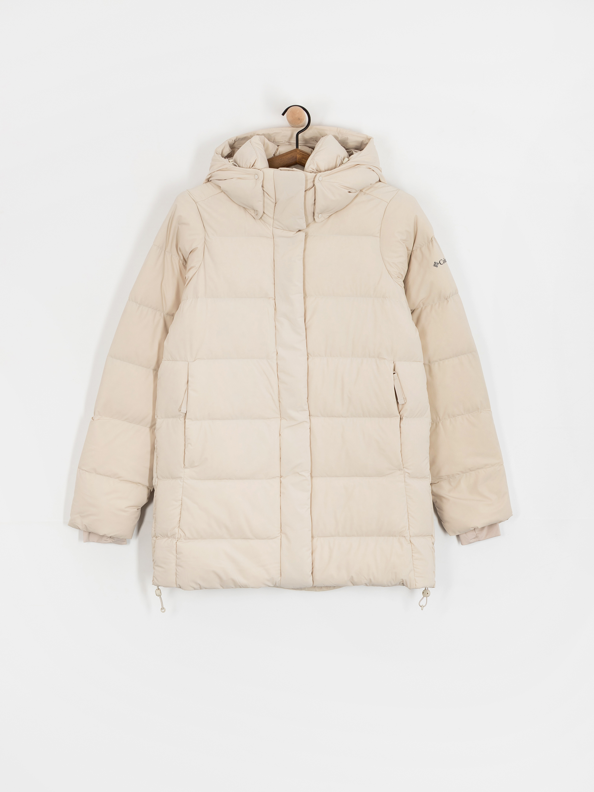 STONE  フード付ナイロンジャケット ベージュ 3XL Przejściowa parka z kapturem VIOLA 6700 BEIGE - Lee Cooper