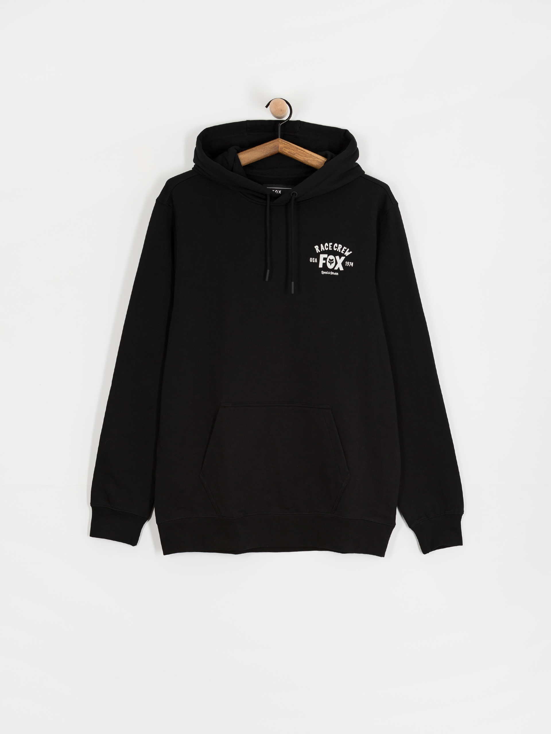 Bluza z kapturem Fox Slogan HD (black)