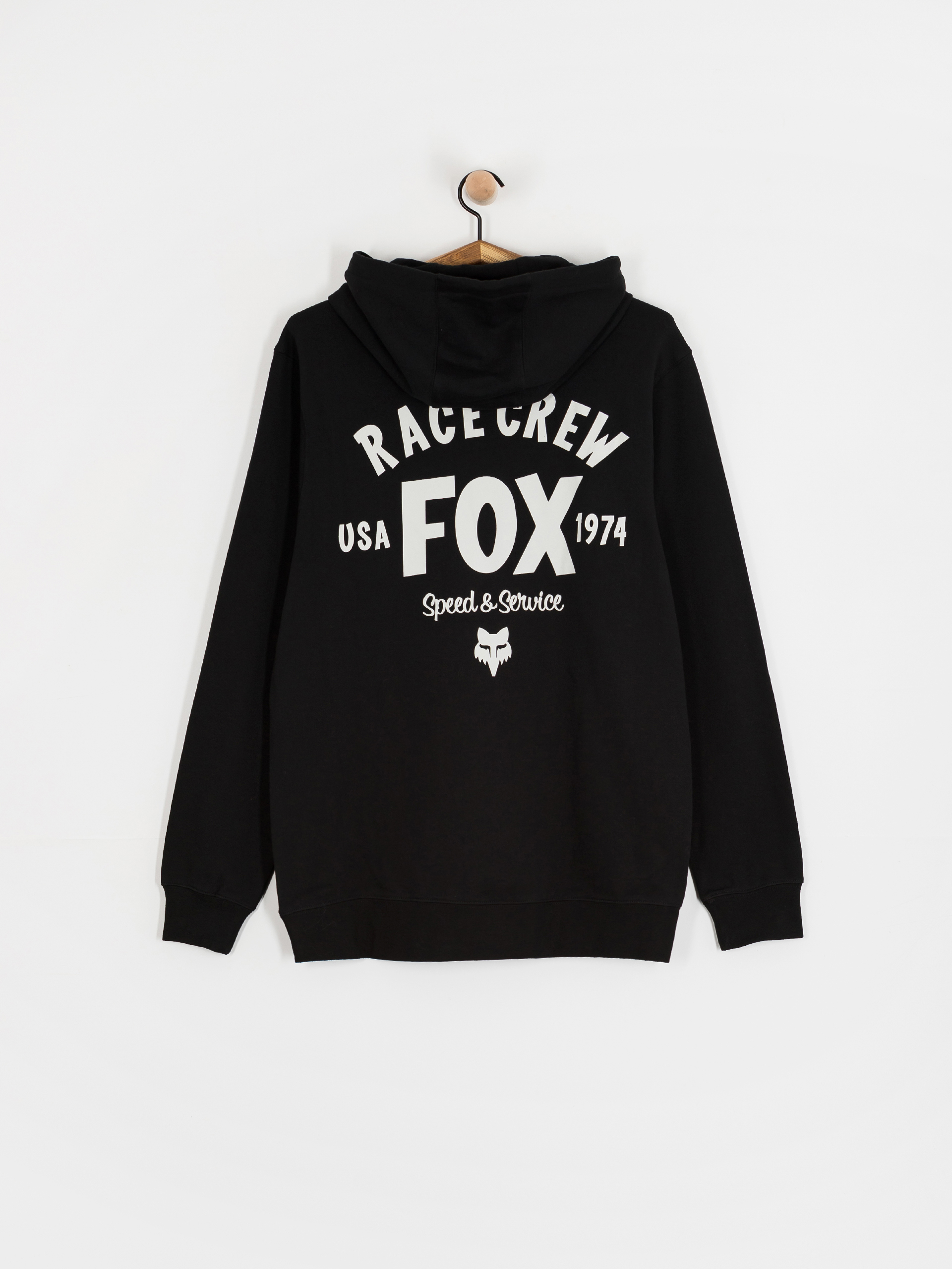 Bluza z kapturem Fox Slogan HD (black)