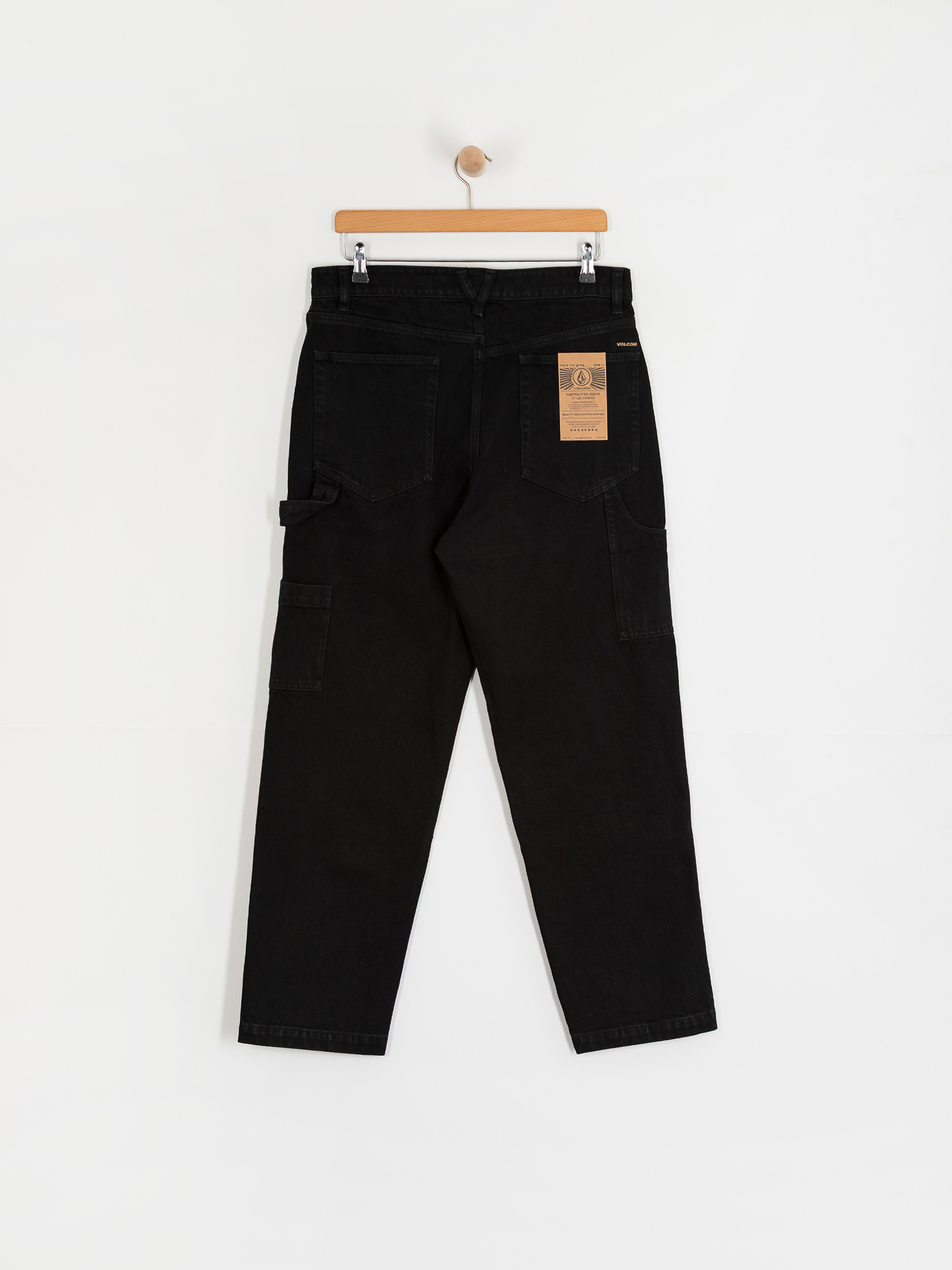 Spodnie Volcom Karpendter Lse Tprd Denim (black)