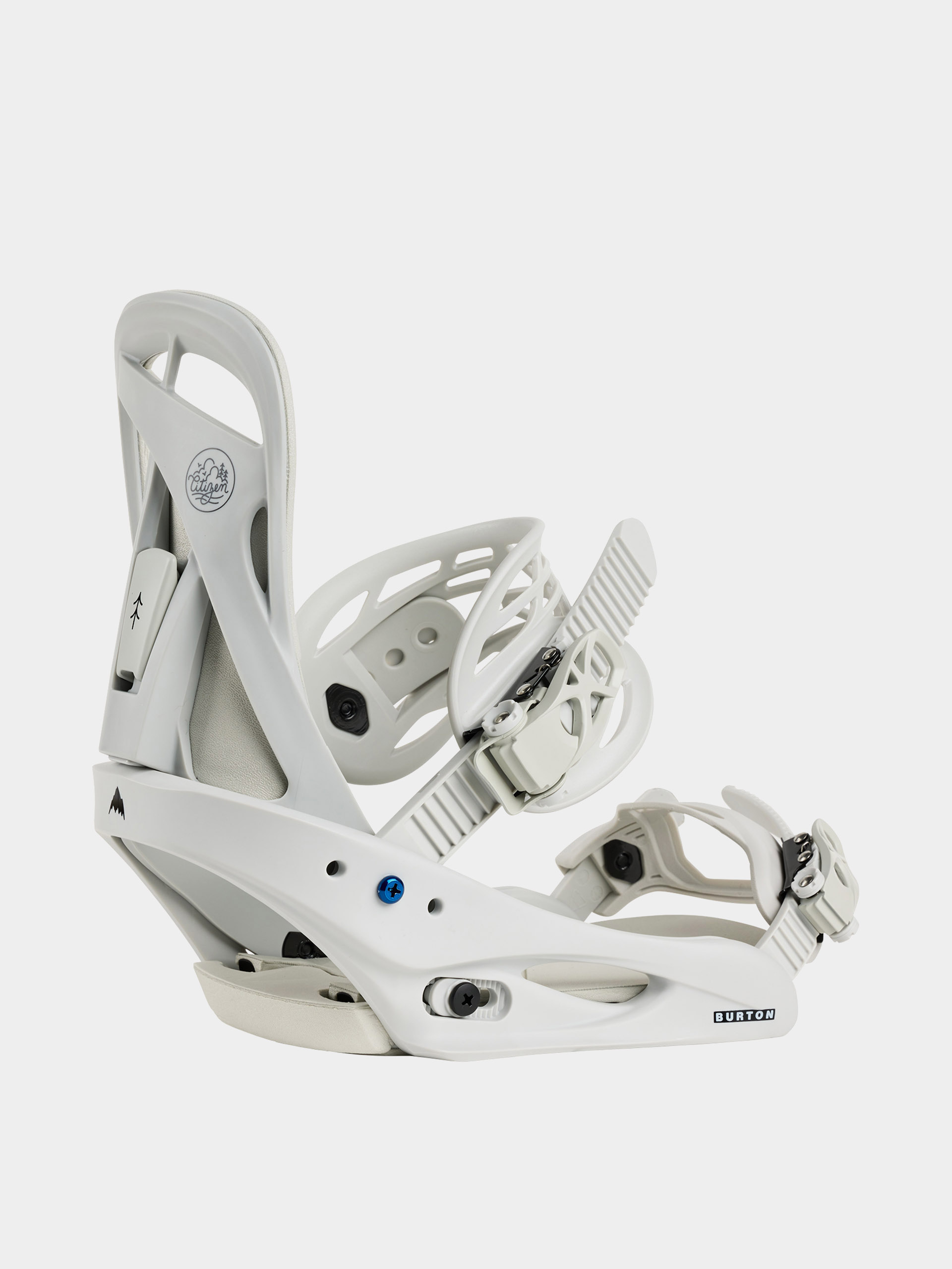 Damskie Wiązania snowboardowe Burton Citizen Reflex (gray cloud)