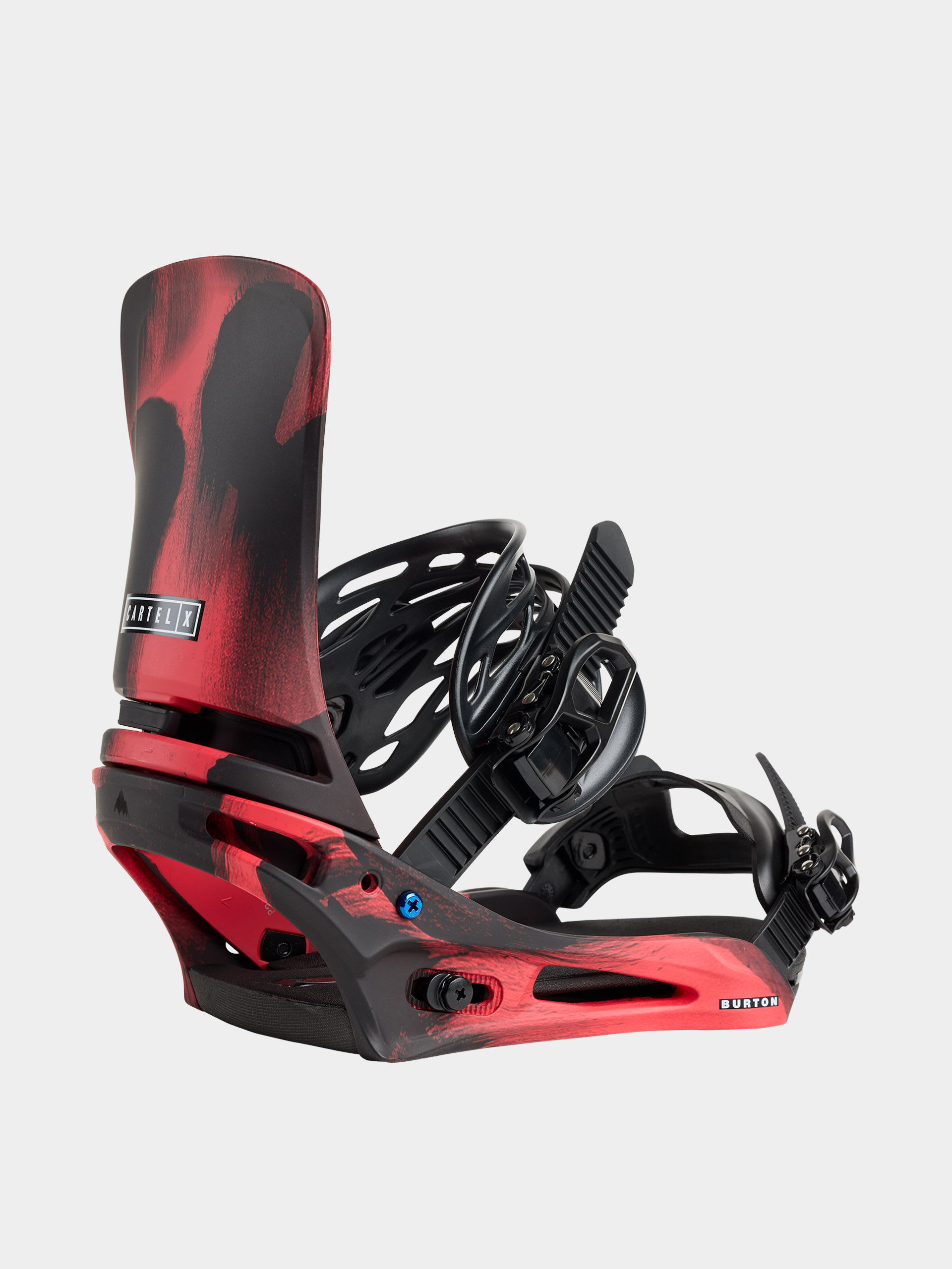 Wiu0105zania snowboardowe Burton Cartel X Reflex (black / red)