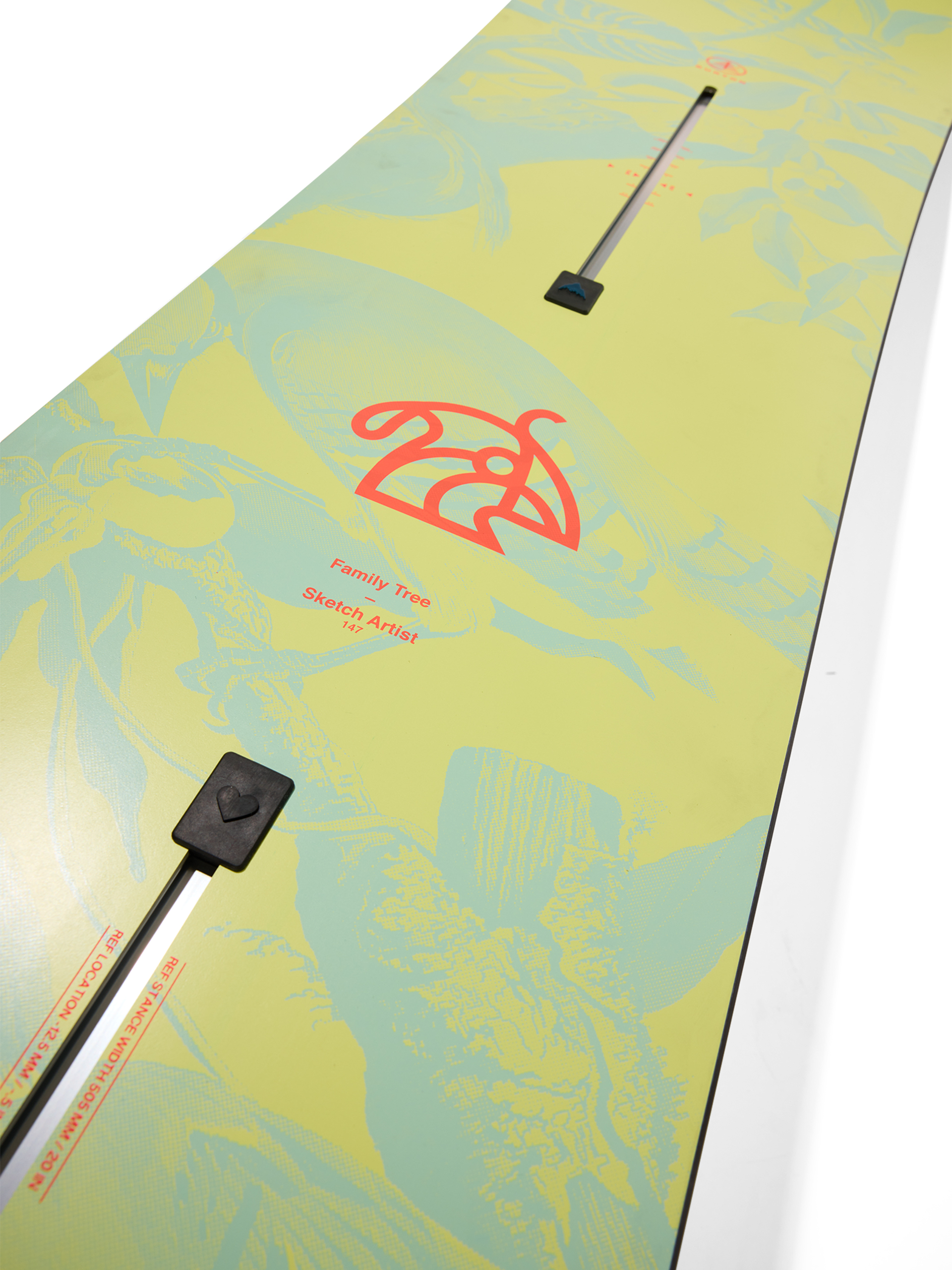 Męska Deska snowboardowa Burton Family Tree Sketch Artist