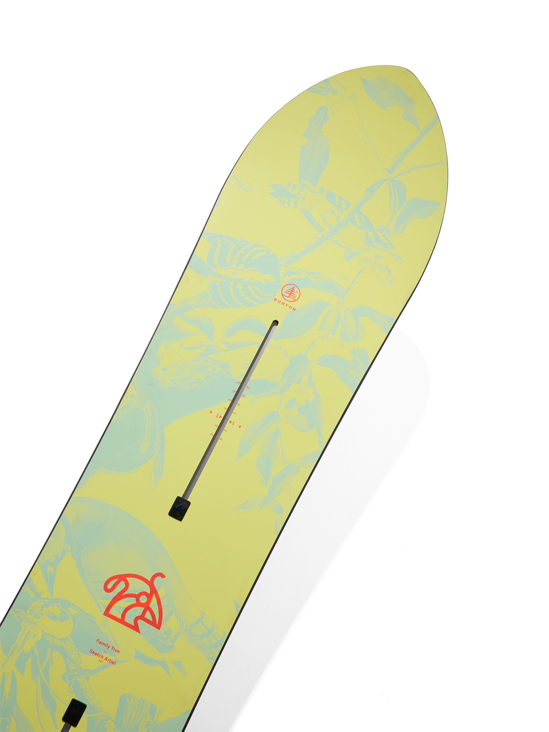 Męska Deska snowboardowa Burton Family Tree Sketch Artist