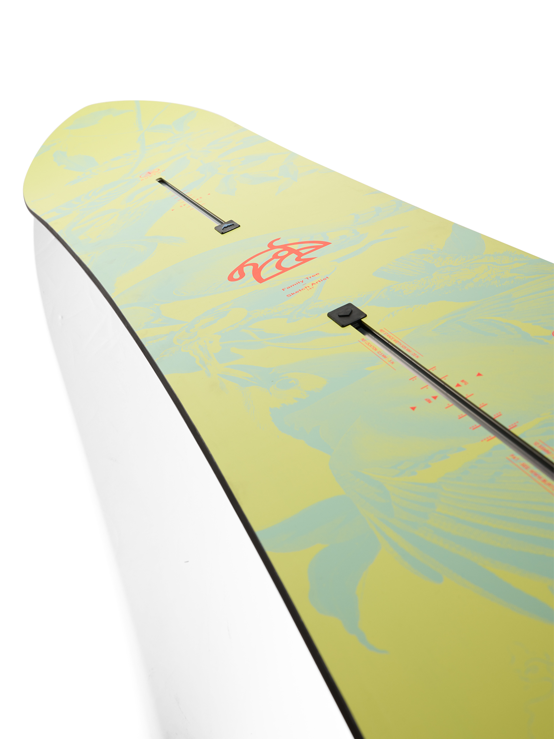 Męska Deska snowboardowa Burton Family Tree Sketch Artist