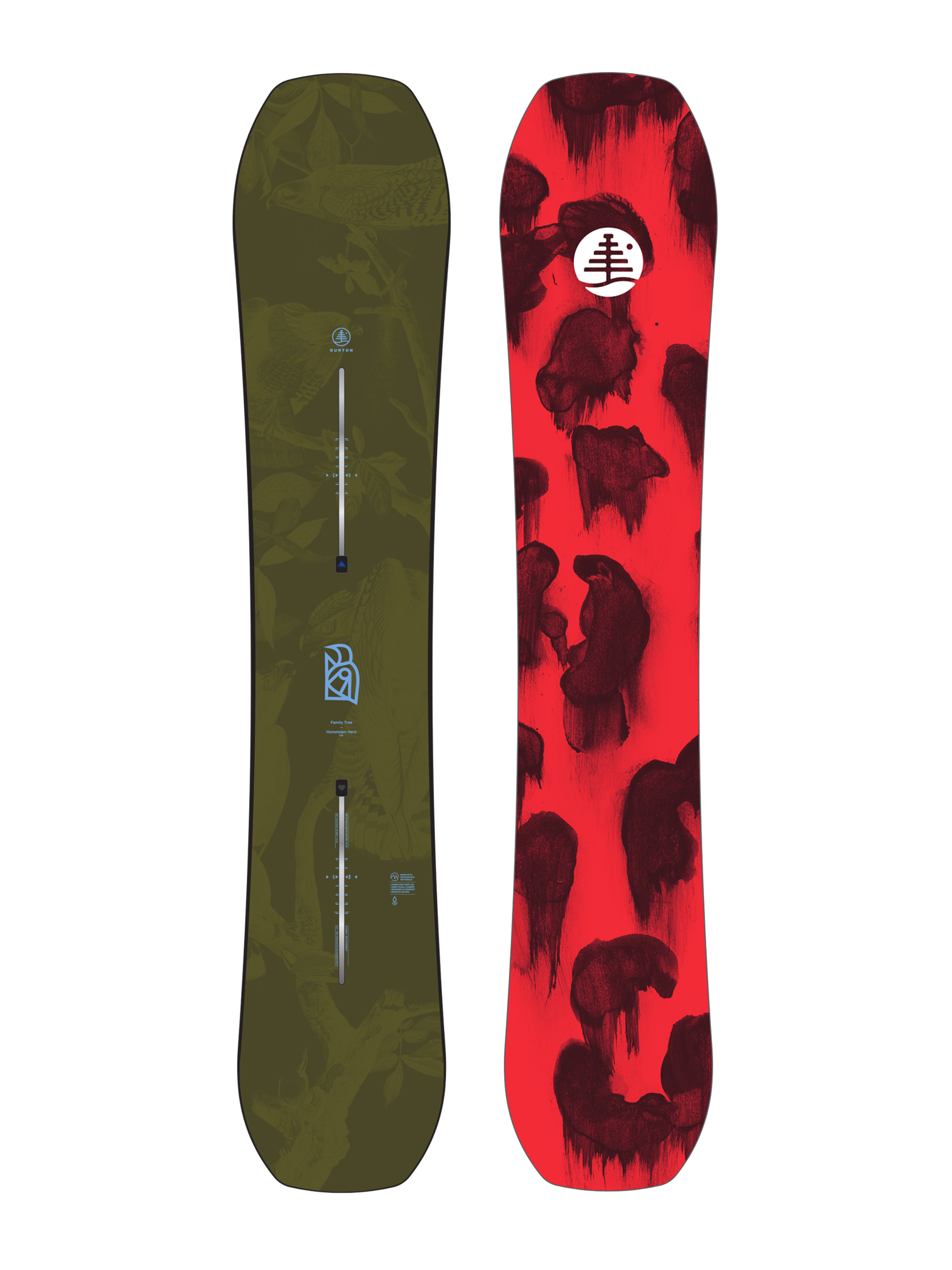 Męska Deska snowboardowa Burton Family Tree Hometown Hero (family tree)