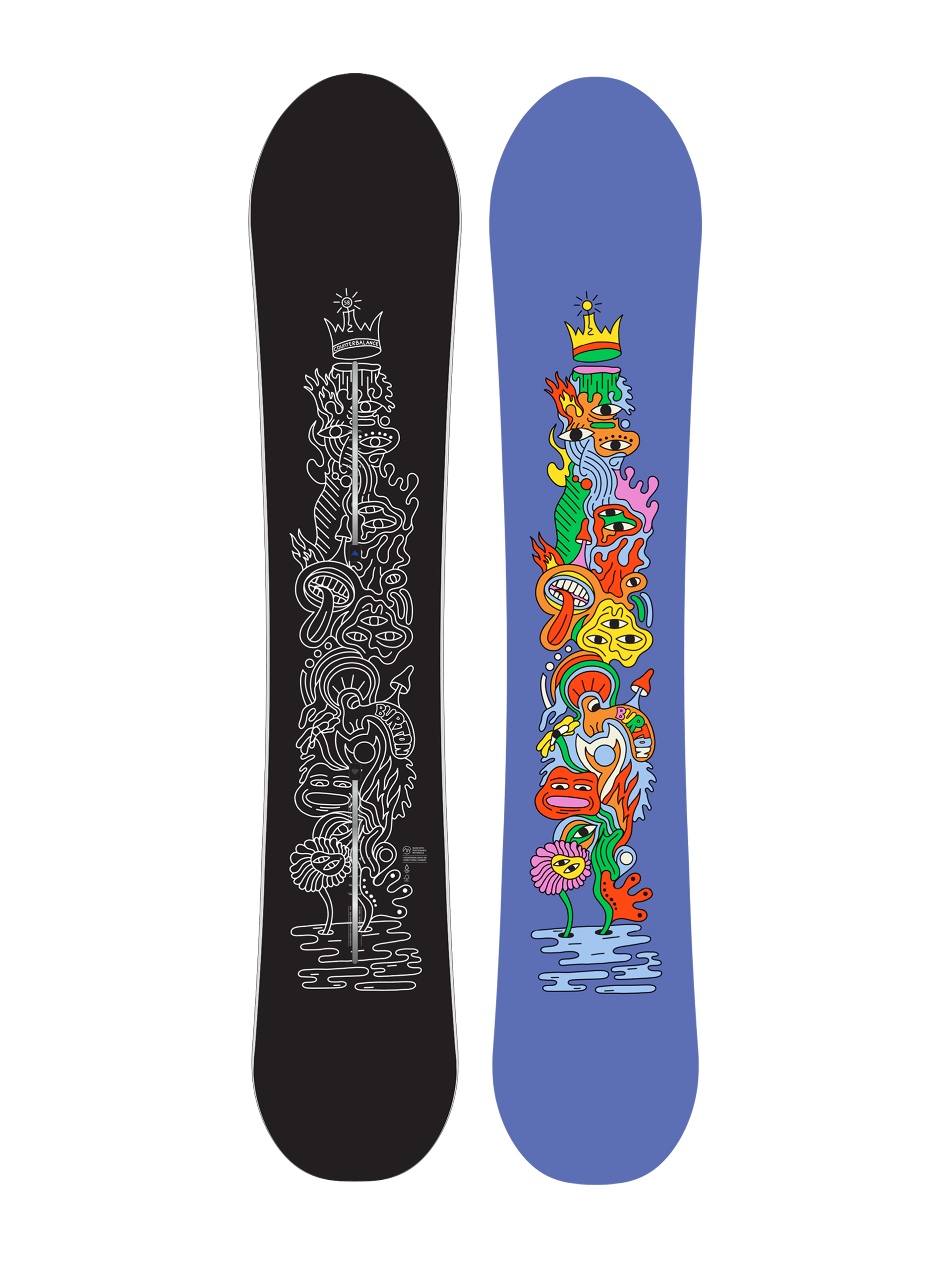 Deska snowboardowa Burton Counterbalance (hallucinate)