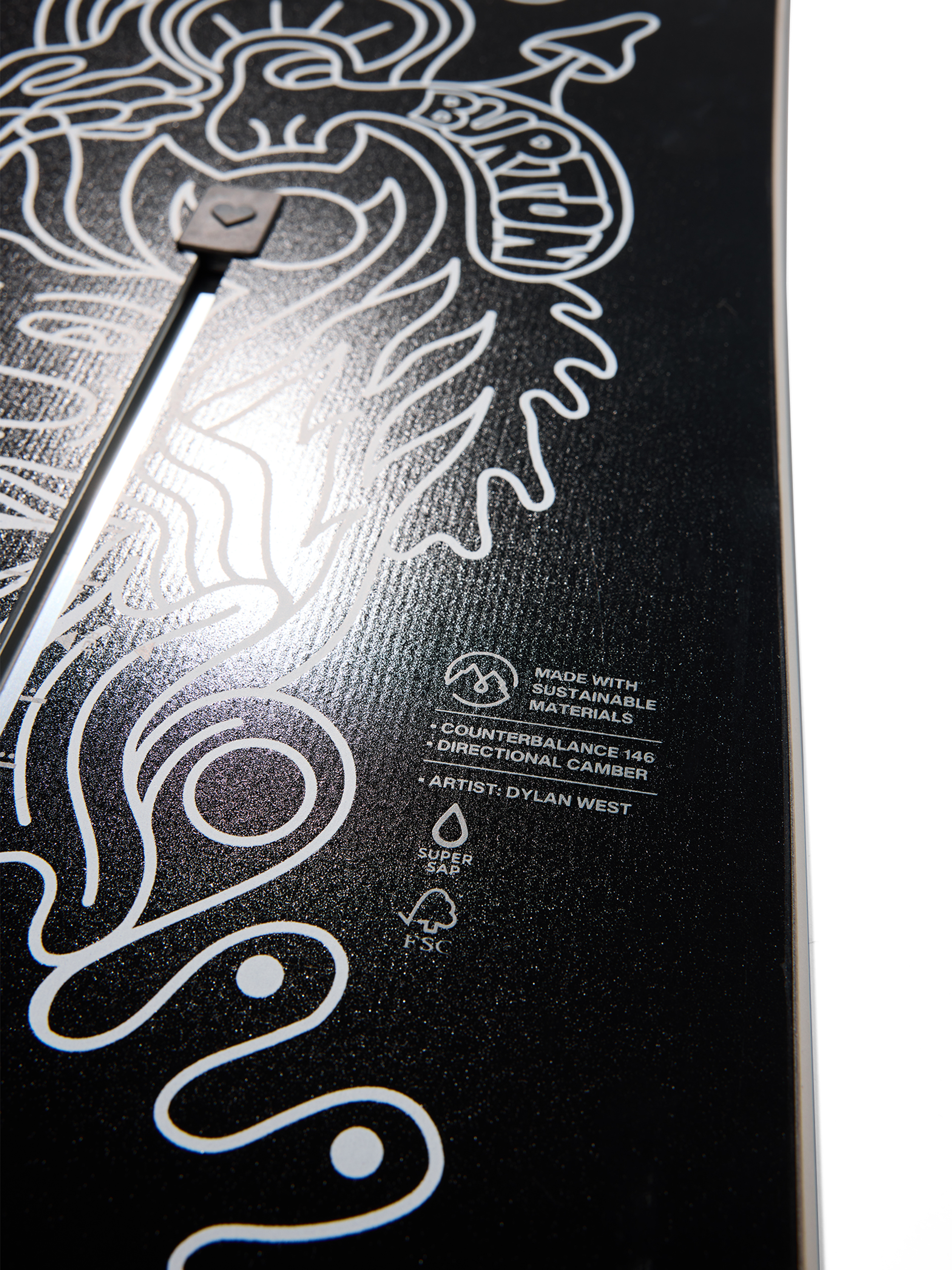 Deska snowboardowa Burton Counterbalance (hallucinate)